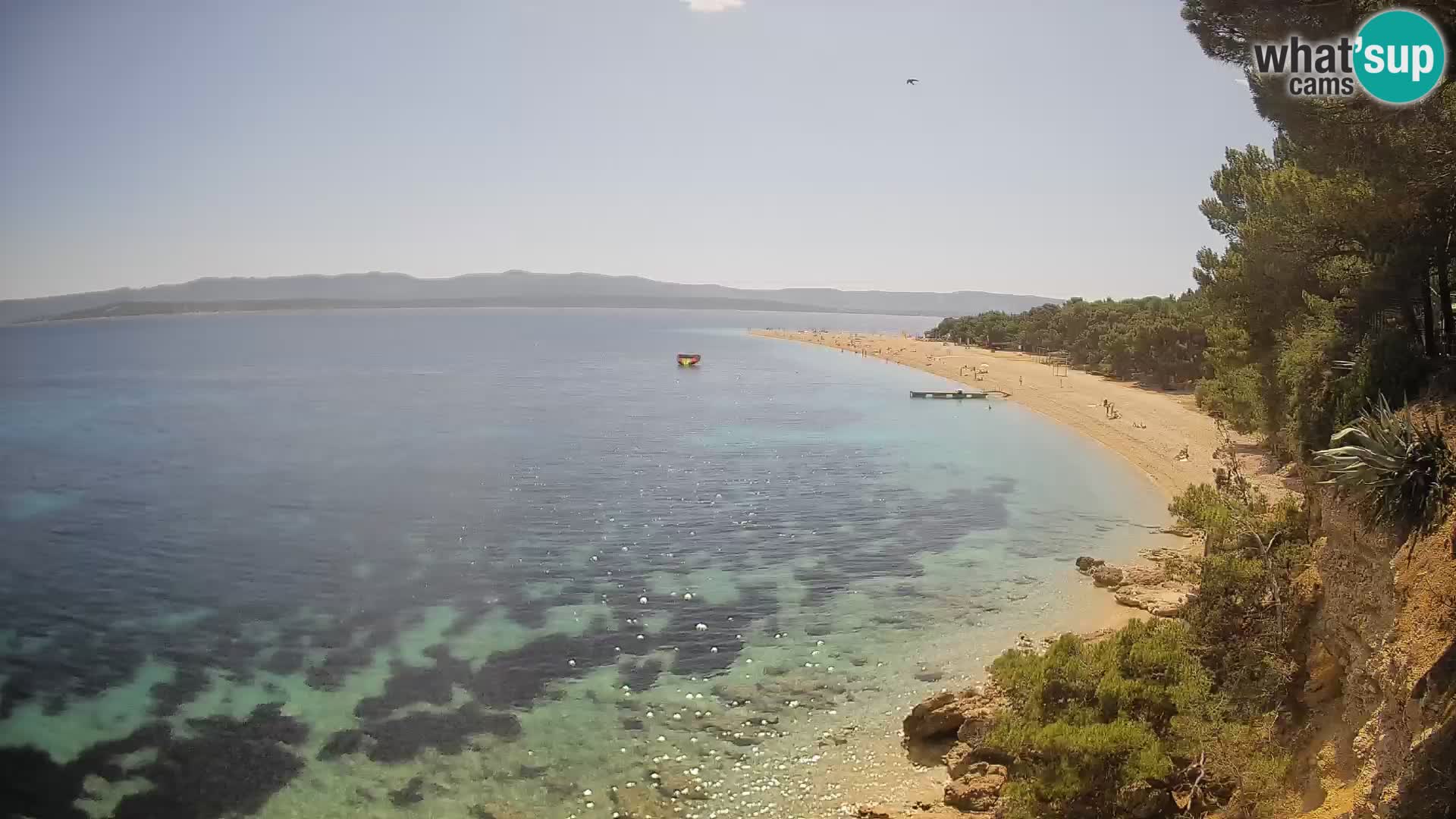 Webcam Bol Zlatni Rat – Live View from Brač Island