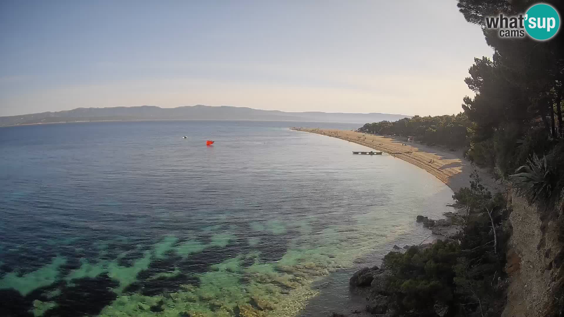 Webcam Bol Zlatni Rat – Live View from Brač Island