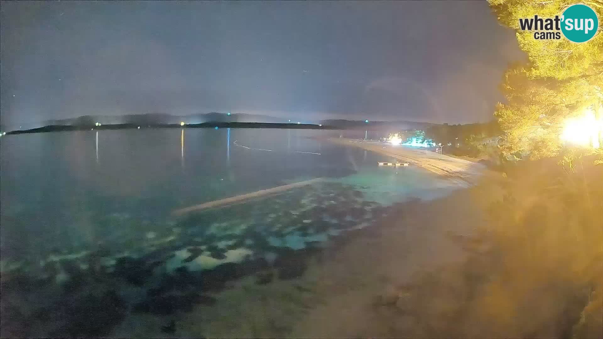 Webcam Bol Zlatni Rat – Vista en vivo desde la isla de Brač