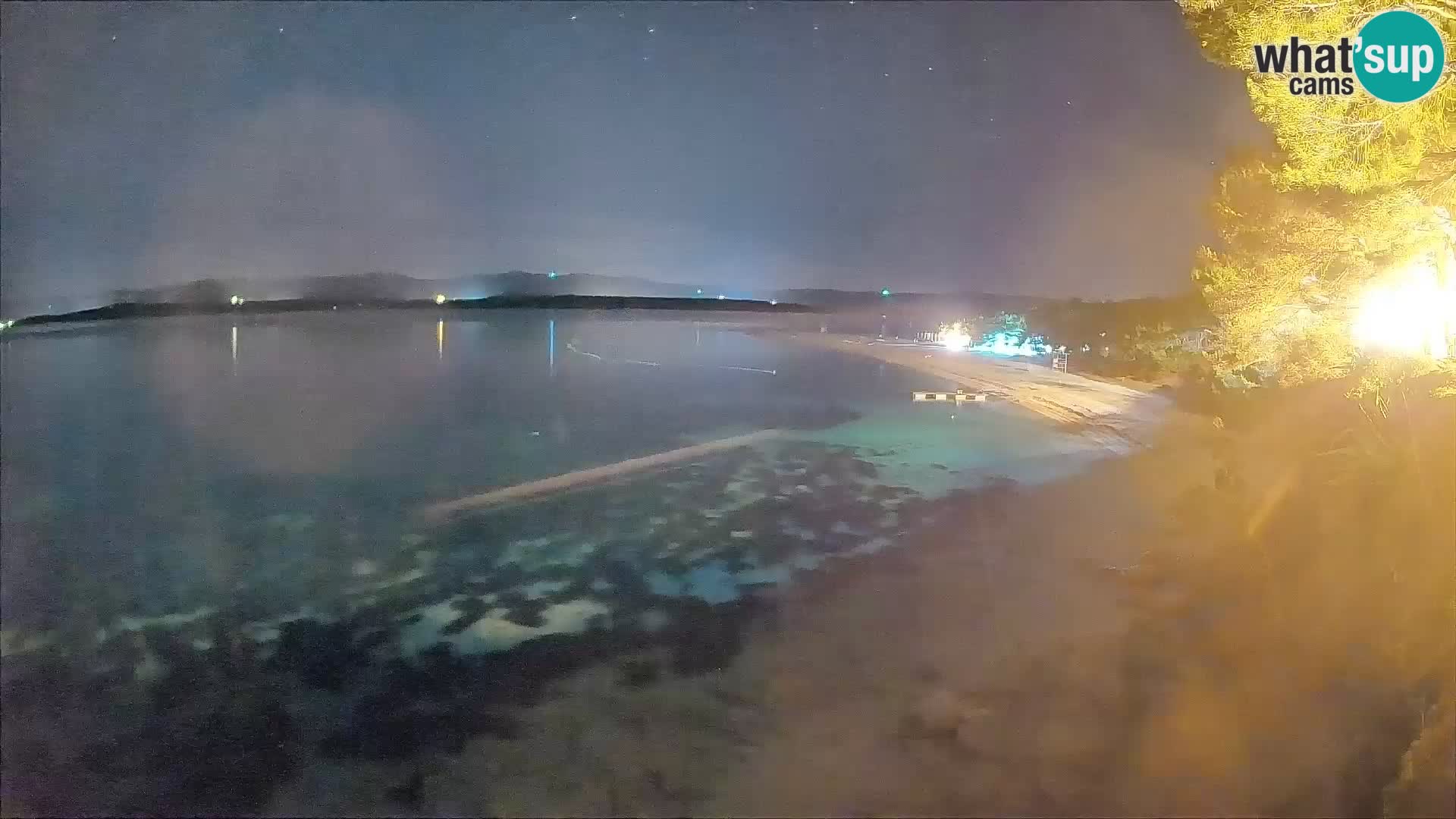 Webcam Bol Zlatni Rat – Vista en vivo desde la isla de Brač