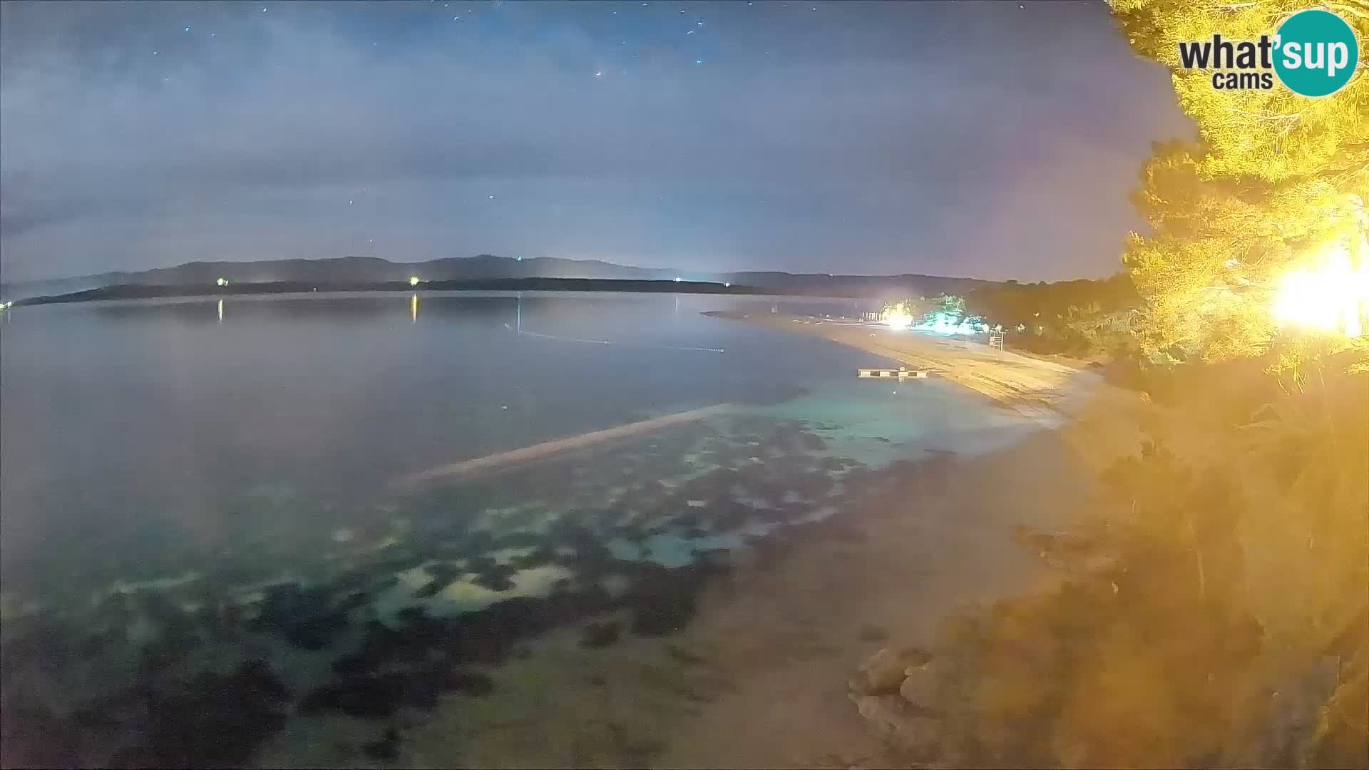 Webcam Bol Zlatni Rat – Vista en vivo desde la isla de Brač
