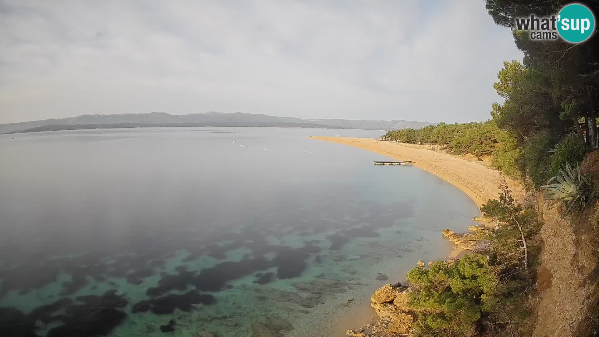 Webcam Bol Zlatni Rat – Vue en direct depuis l’île de Brač