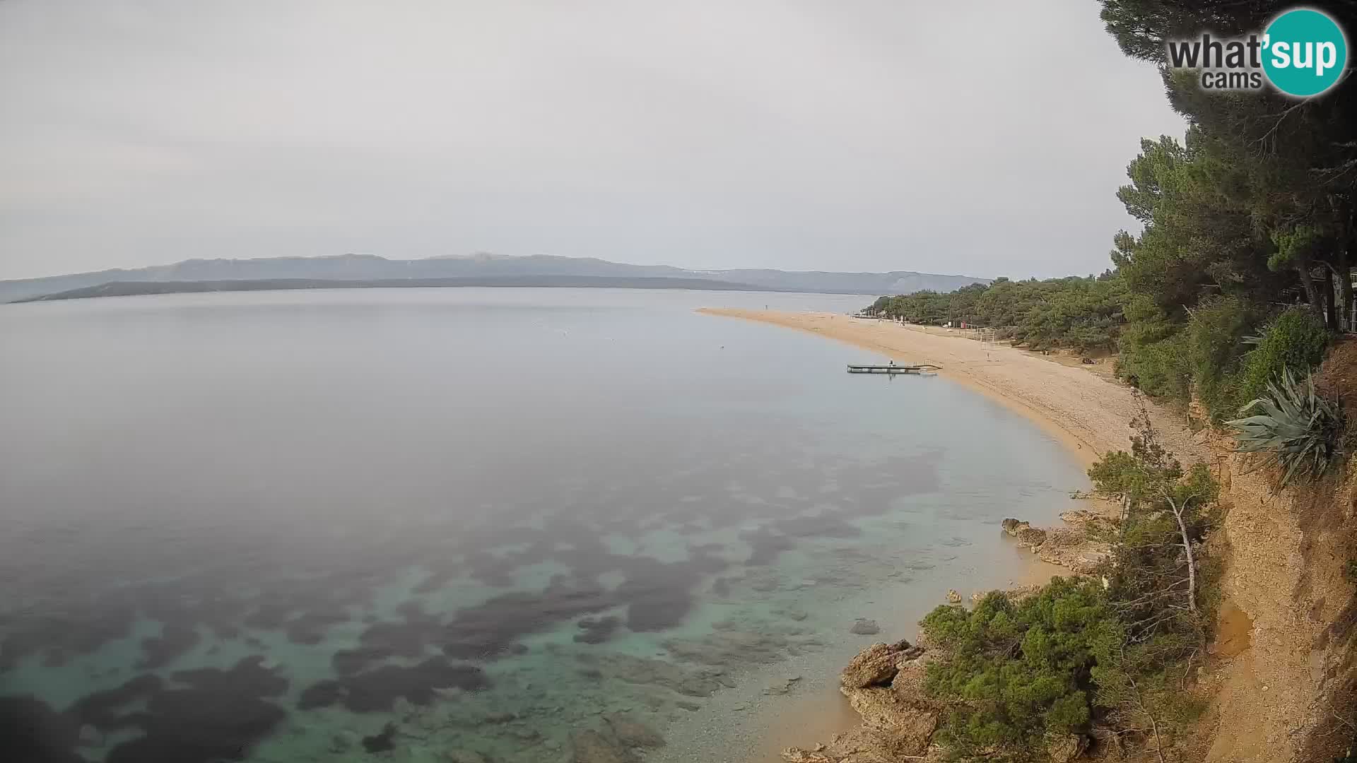 Webcam Bol Zlatni Rat – Vue en direct depuis l’île de Brač