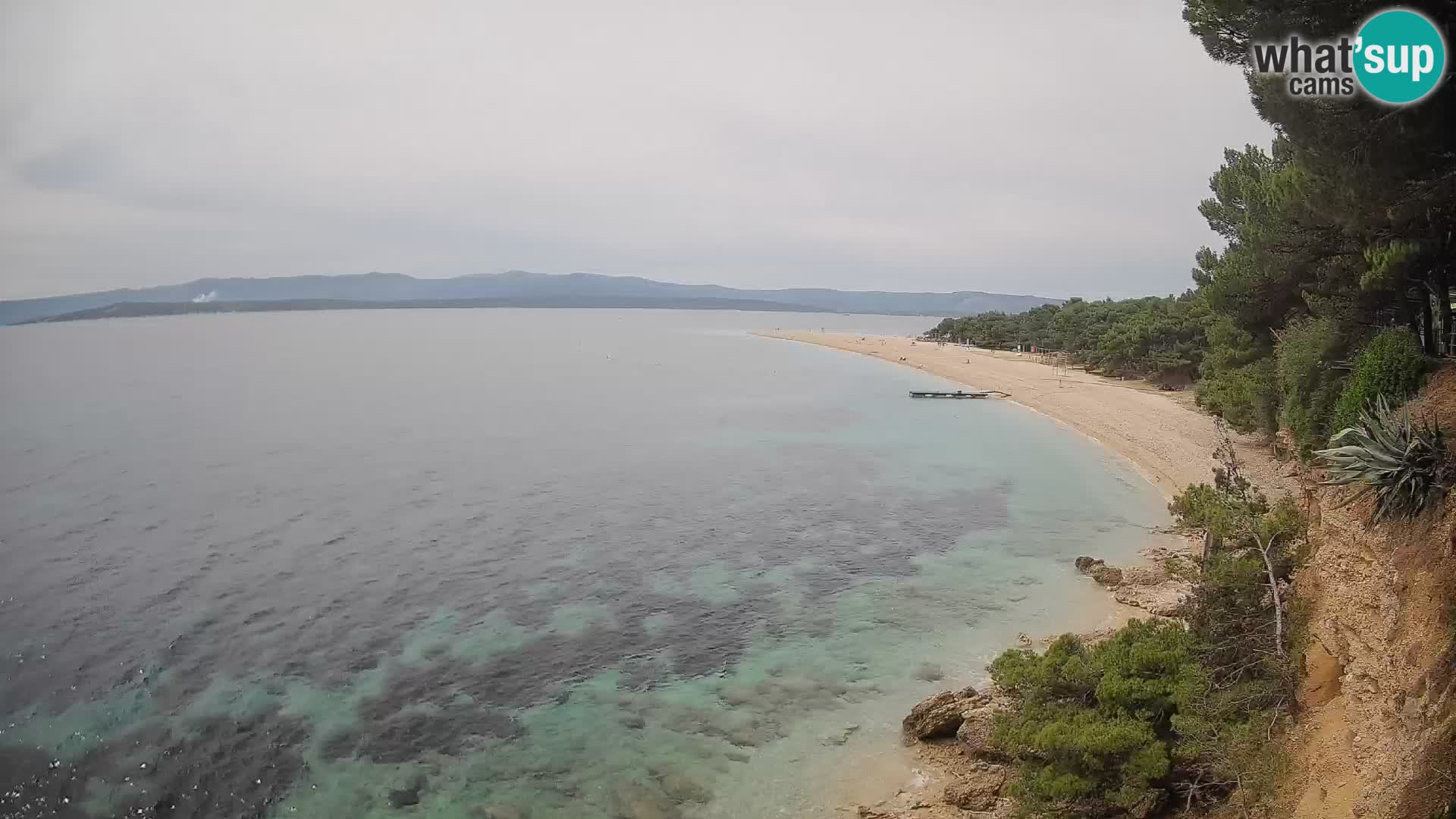 Webcam Bol Zlatni Rat – Live View from Brač Island
