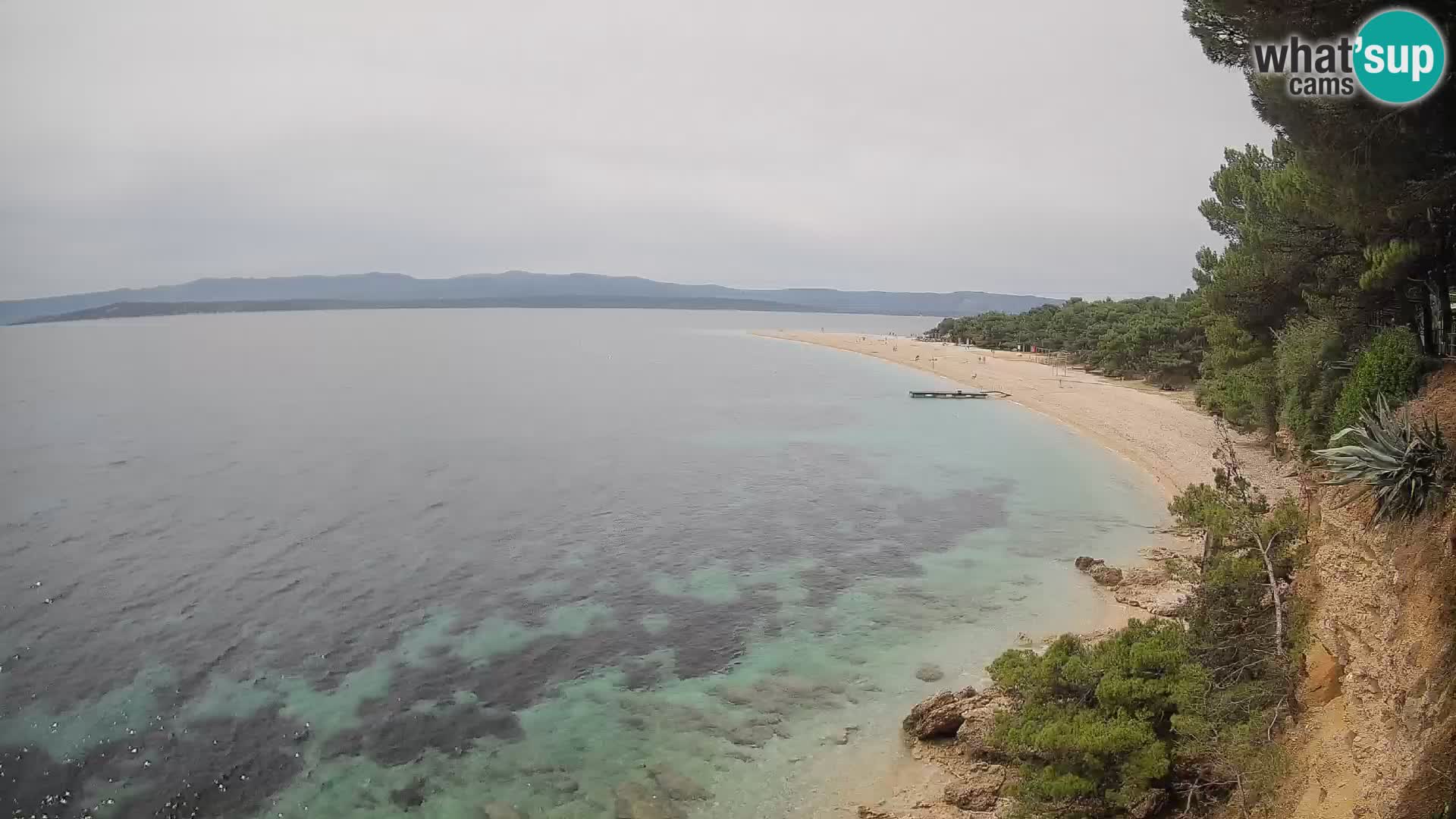 Webcam Bol Zlatni Rat – Live View from Brač Island