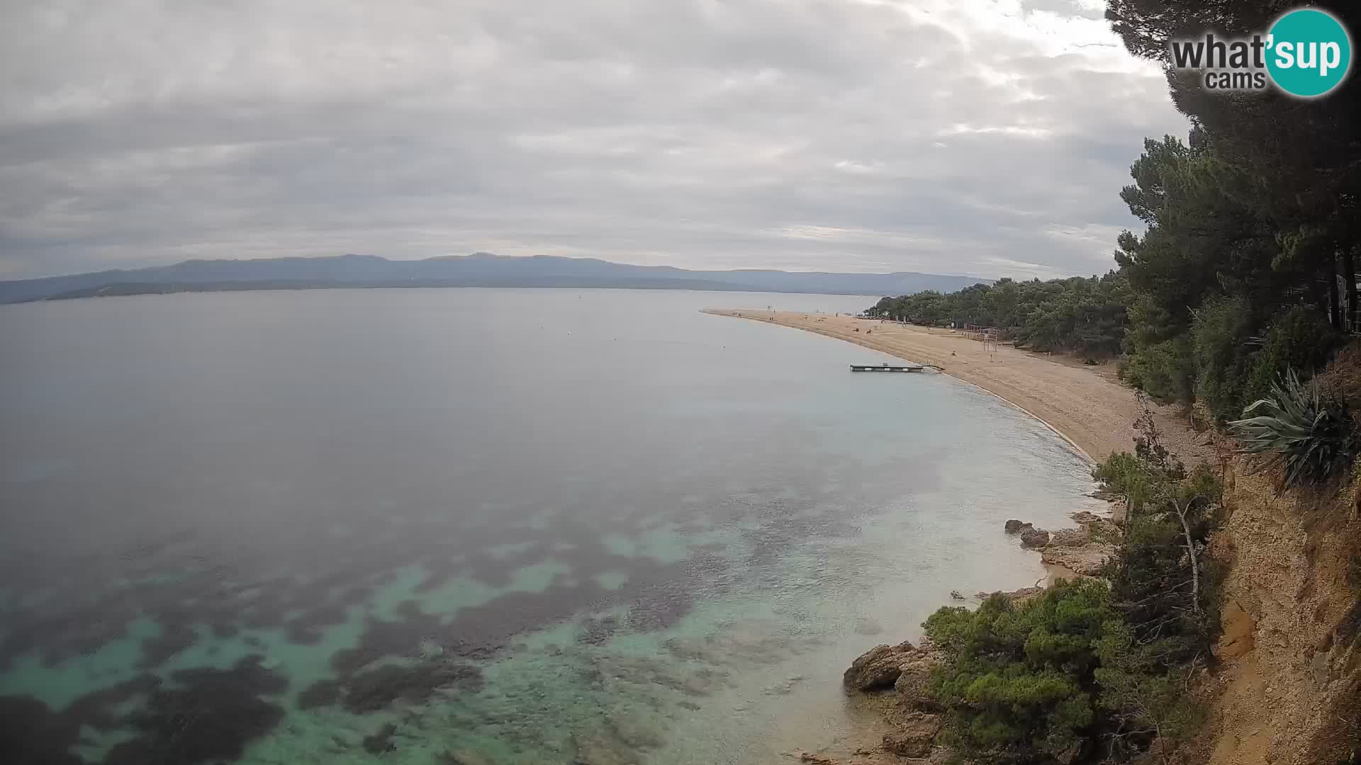 Webcam Bol Zlatni Rat – Vue en direct depuis l’île de Brač