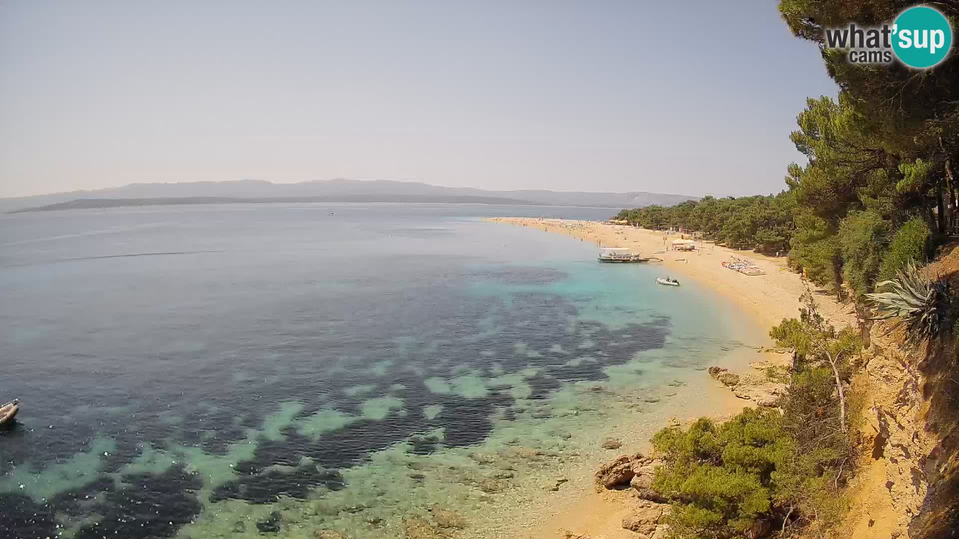 Webcam Bol Zlatni Rat – Vue en direct depuis l’île de Brač