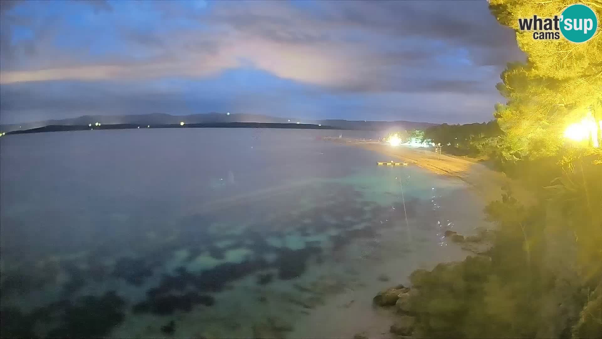 Webcam Zlatni Rat Bol – Liveblick vom berühmten Strand auf Brač
