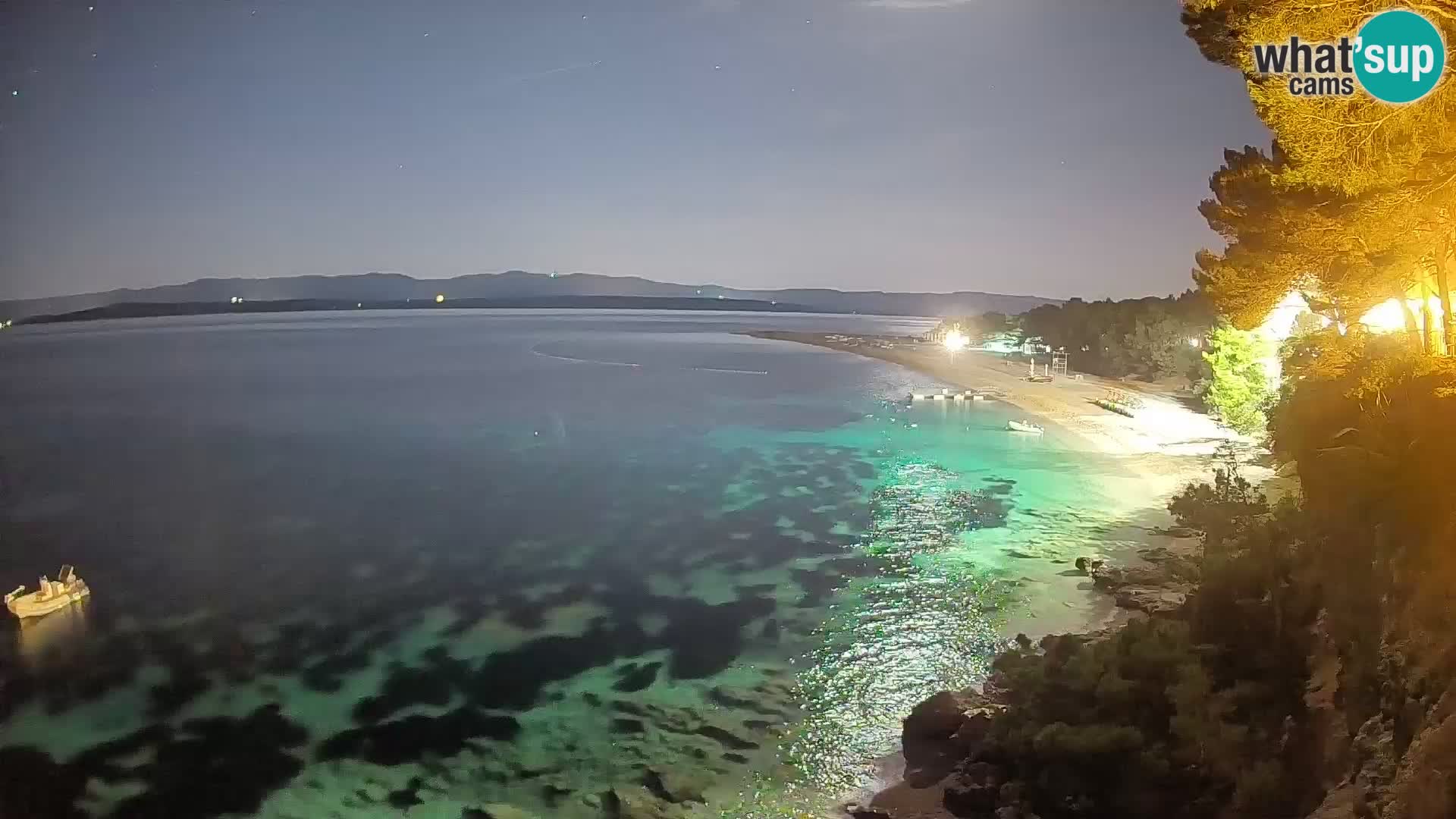 Webcam Bol Zlatni Rat – Vista en vivo desde la isla de Brač