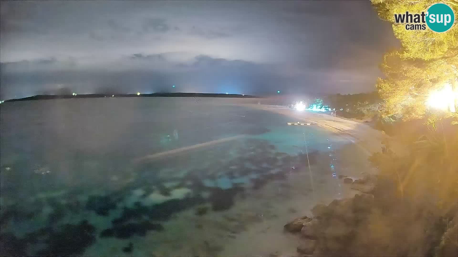 Webcam Bol Zlatni Rat – Vista en vivo desde la isla de Brač