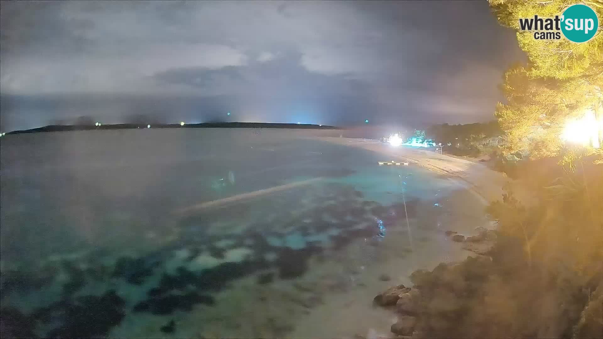 Webcam Zlatni Rat Bol – Liveblick vom berühmten Strand auf Brač