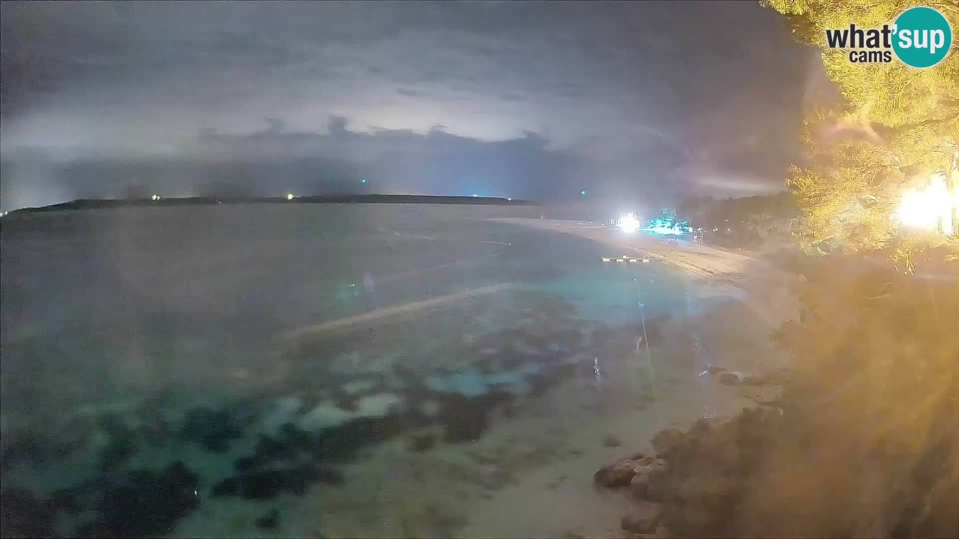 Webcam Bol Zlatni Rat – Vista en vivo desde la isla de Brač