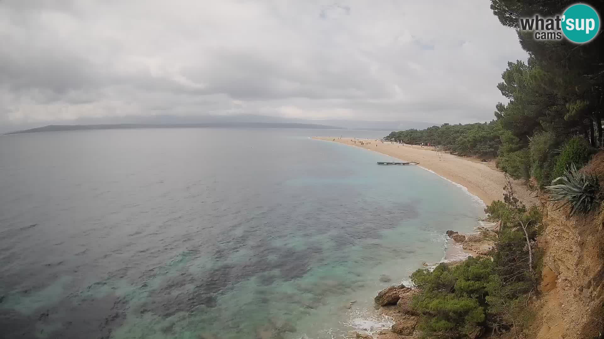Webcam Bol Zlatni Rat – Live View from Brač Island