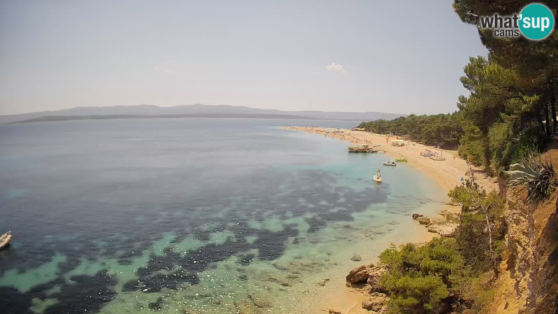 Webcam Bol Zlatni Rat – Vue en direct depuis l’île de Brač