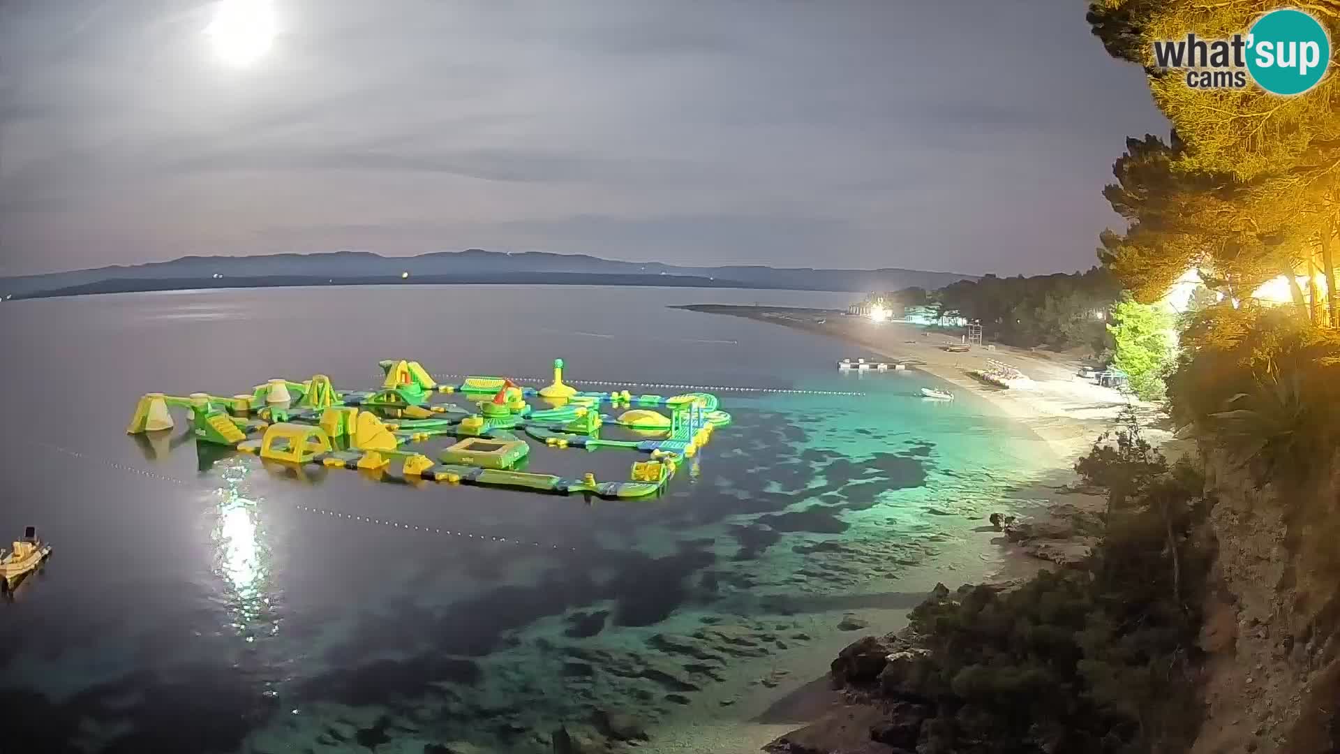Webcam Bol Zlatni Rat – Vista en vivo desde la isla de Brač