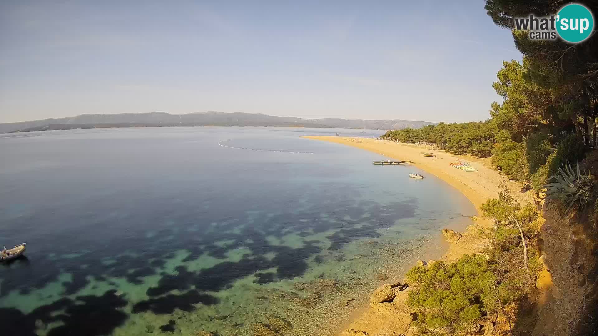 Webcam Bol Zlatni Rat – Live View from Brač Island