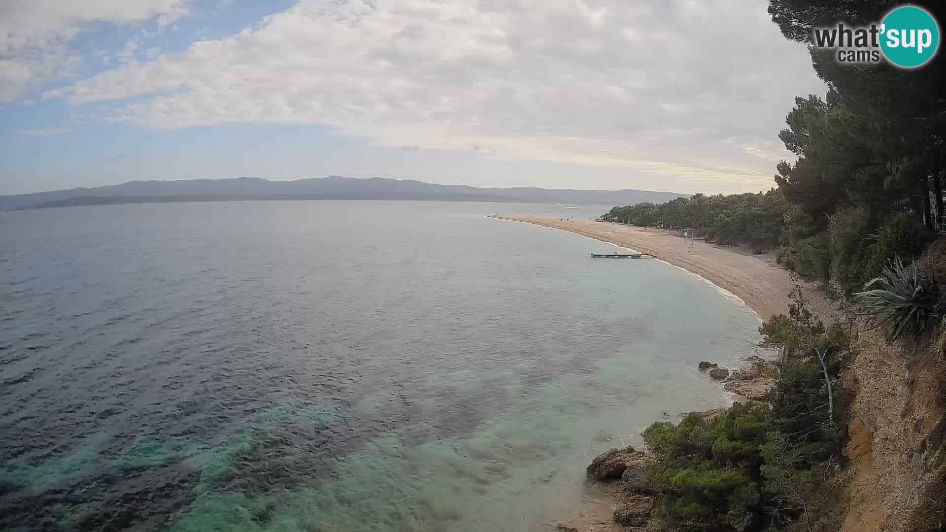 Webcam Bol Zlatni Rat – Live View from Brač Island