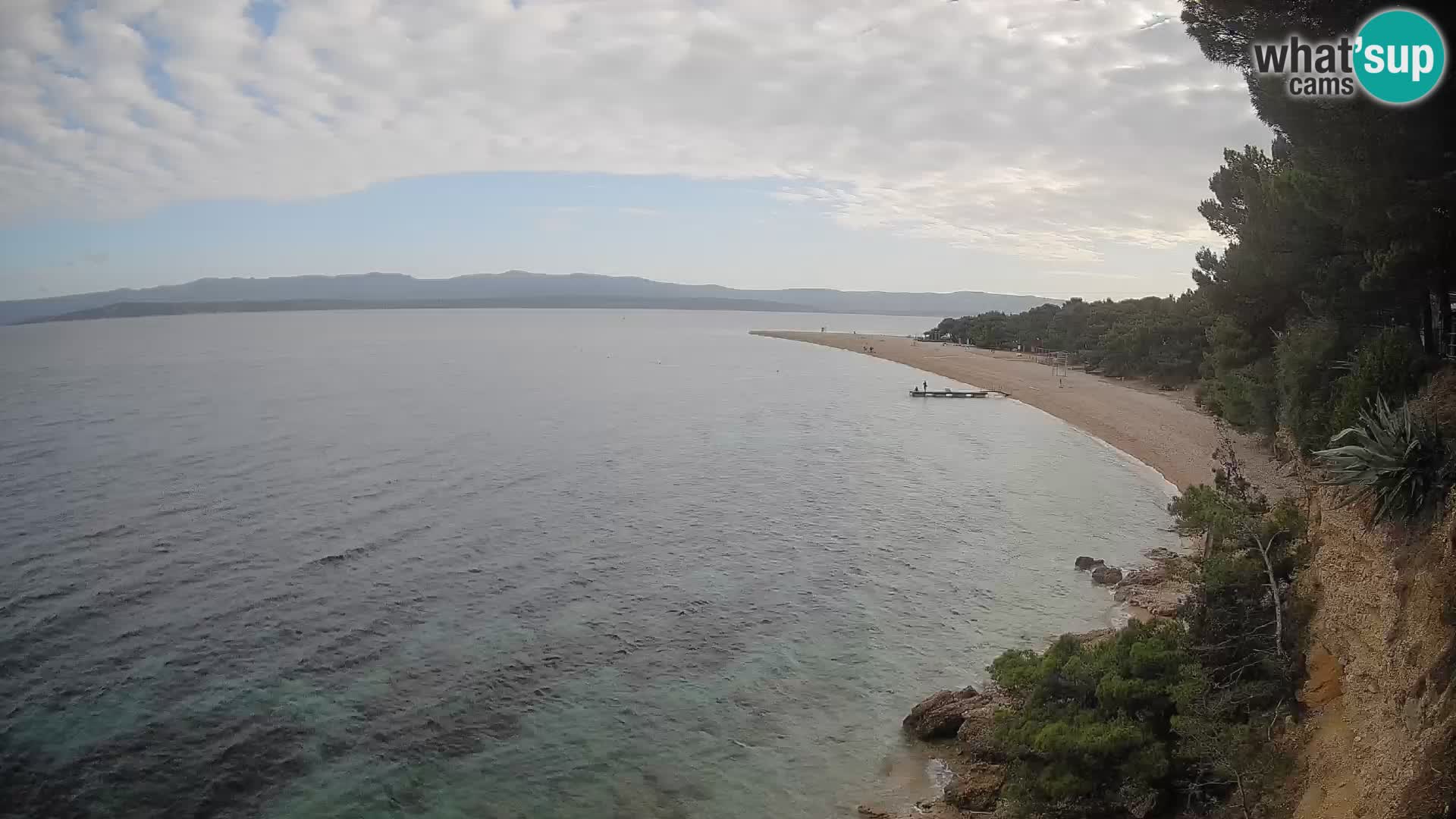 Webcam Bol Zlatni Rat – Live View from Brač Island