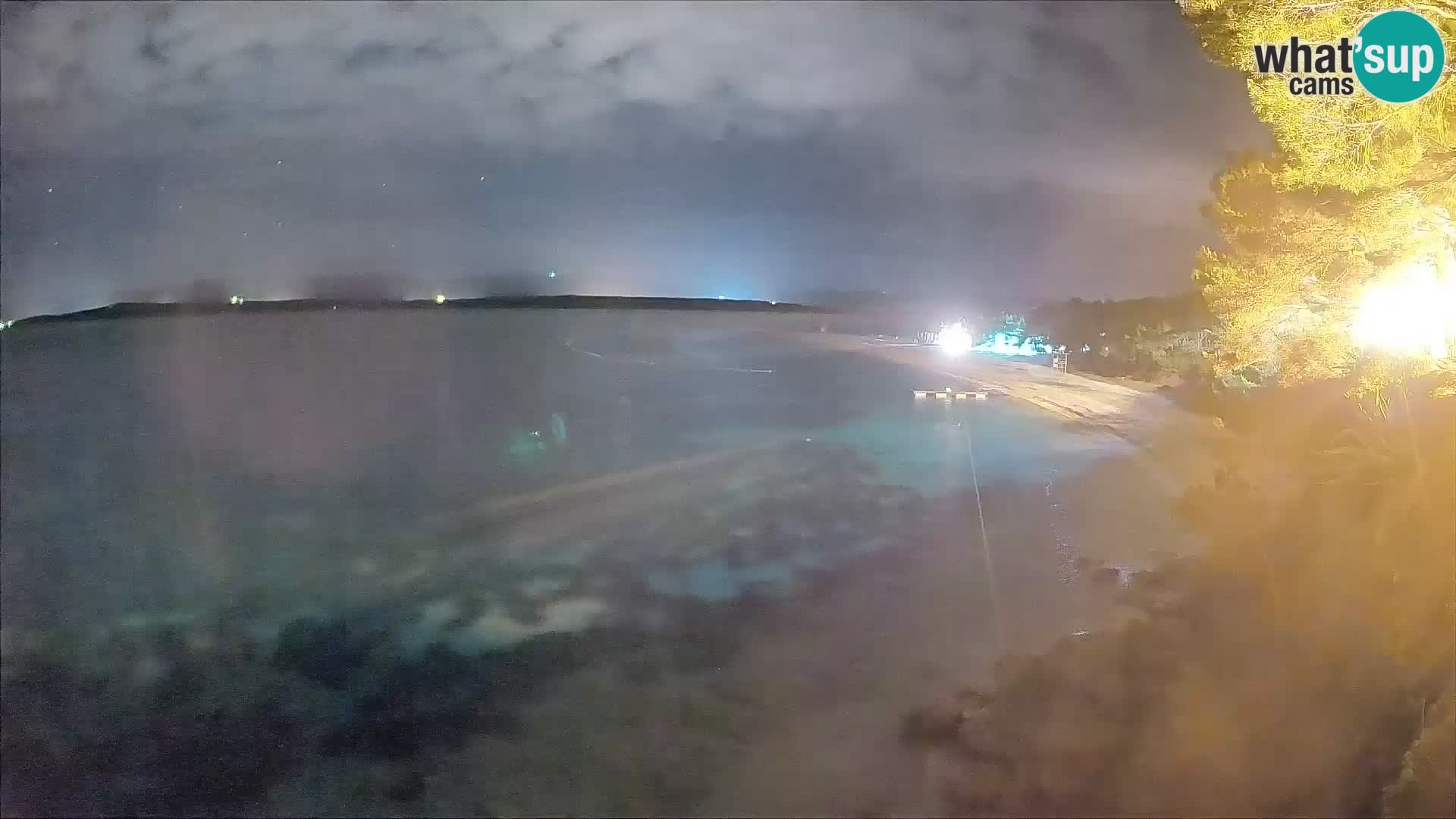 Webcam Bol Zlatni Rat – Vista en vivo desde la isla de Brač