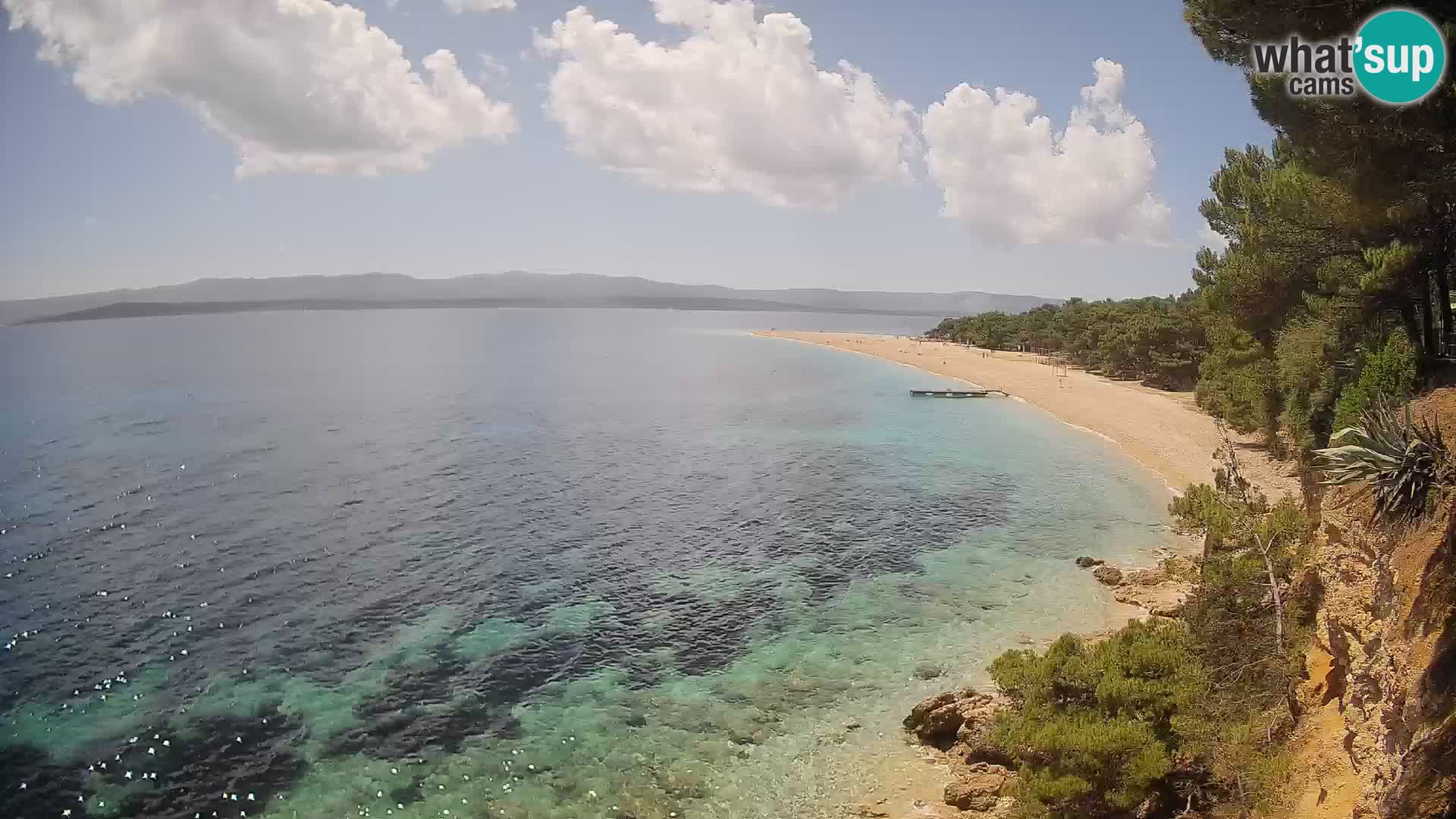Webcam Bol Zlatni Rat – Live View from Brač Island