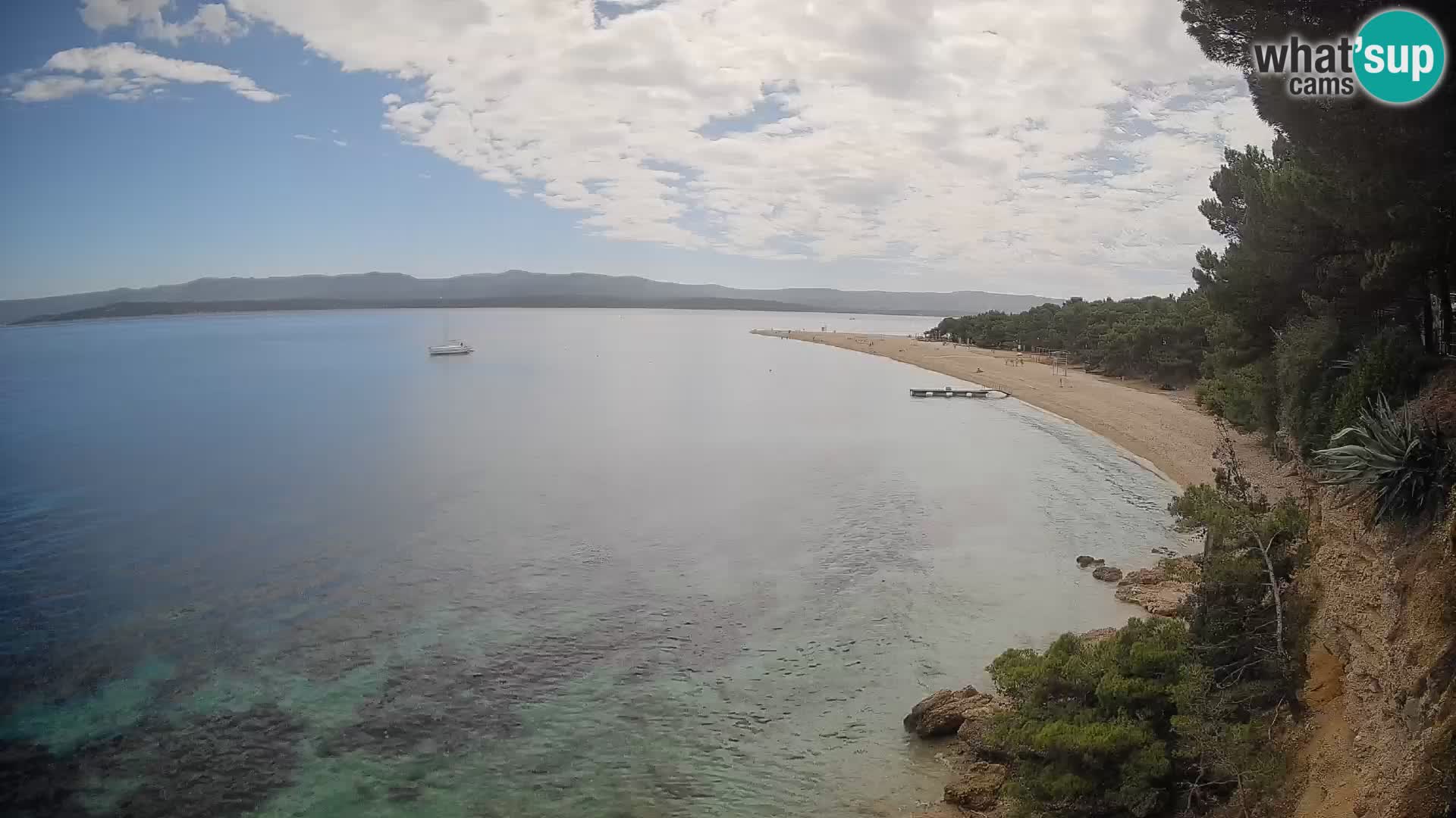 Webcam Bol Zlatni Rat – Live View from Brač Island
