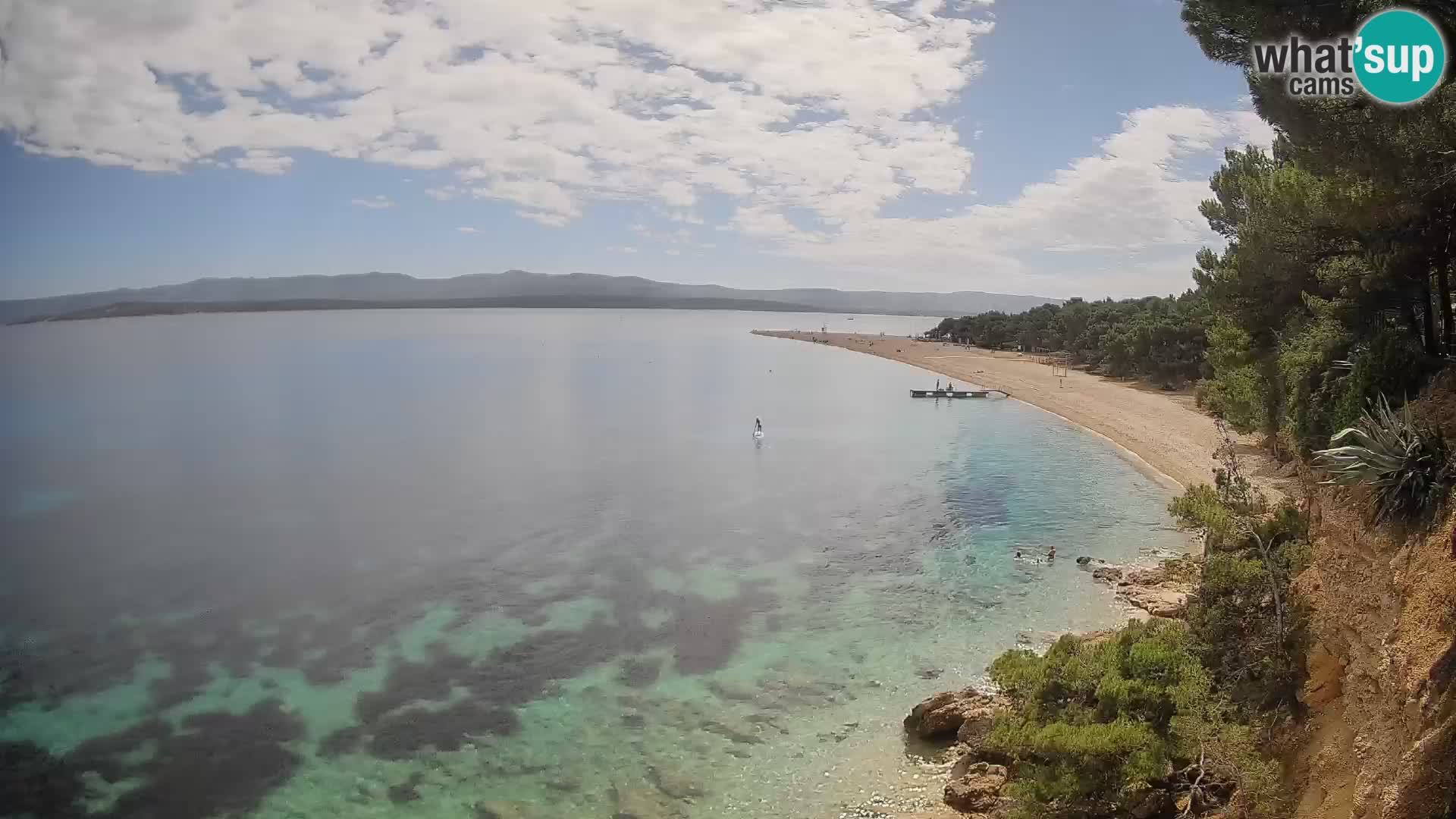 Webcam Bol Zlatni Rat – Live View from Brač Island