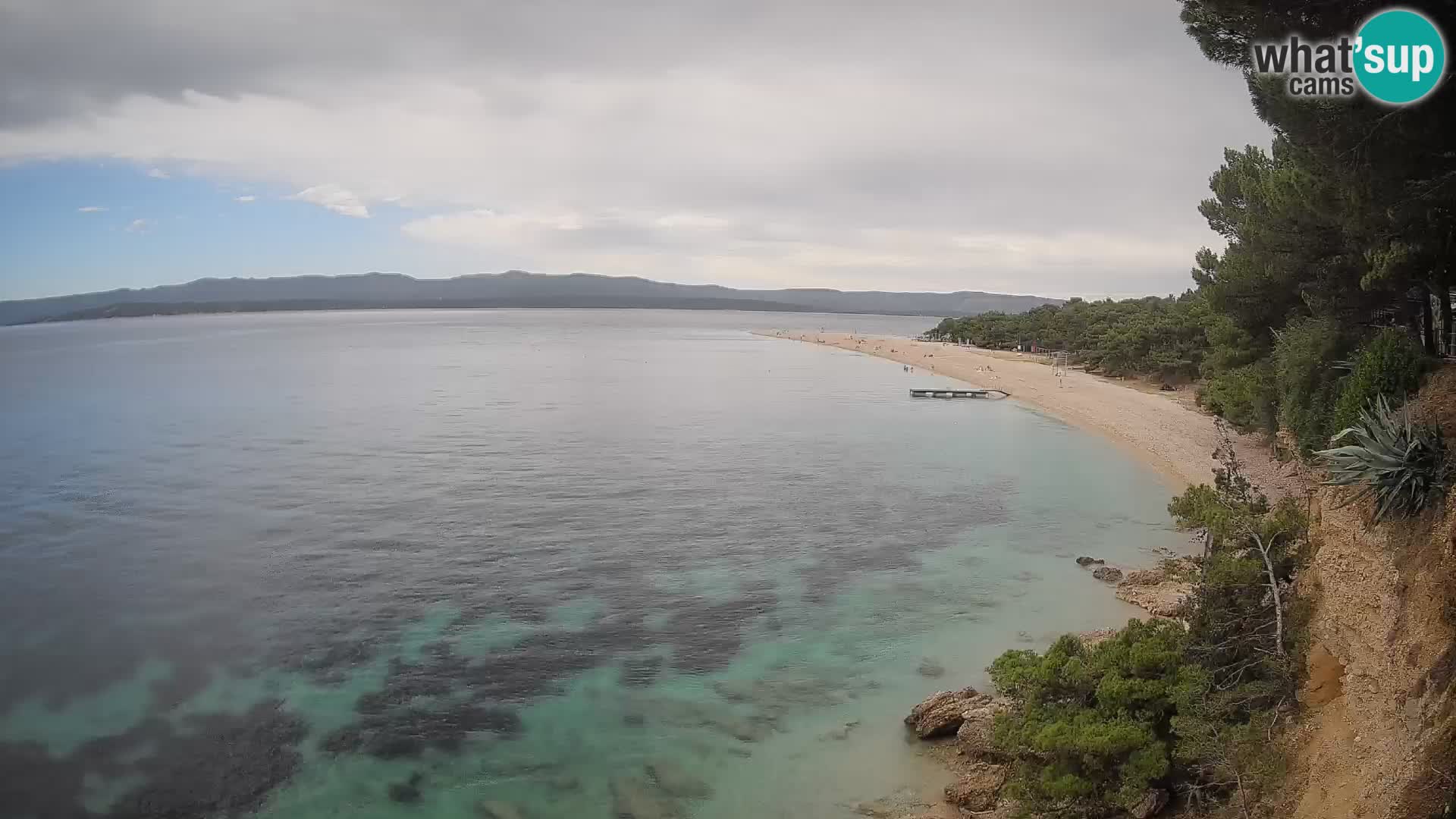 Webcam Bol Zlatni Rat – Live View from Brač Island