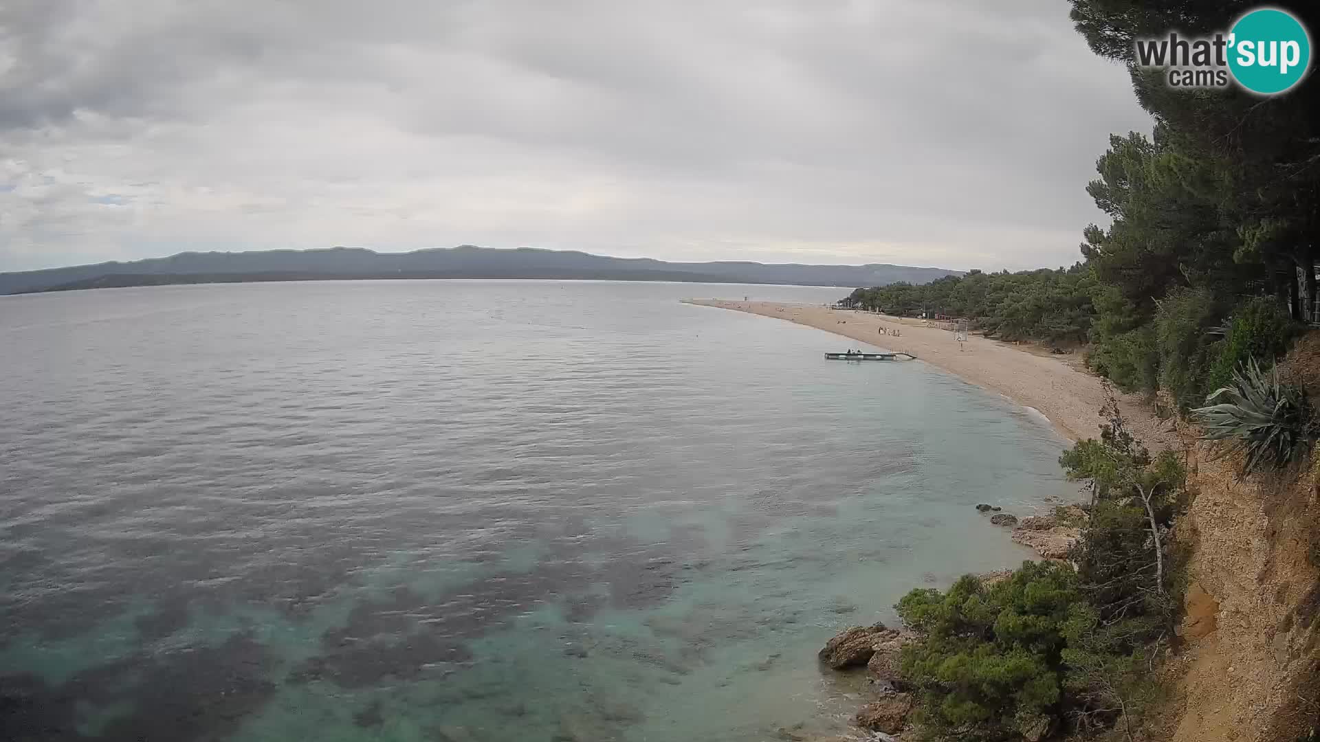 Webcam Bol Zlatni Rat – Live View from Brač Island