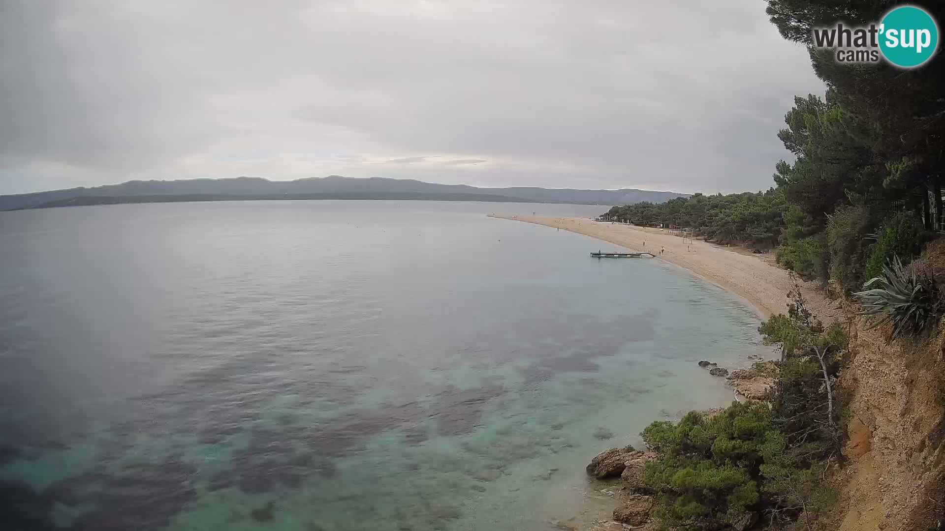 Webcam Bol Zlatni Rat – Vue en direct depuis l’île de Brač