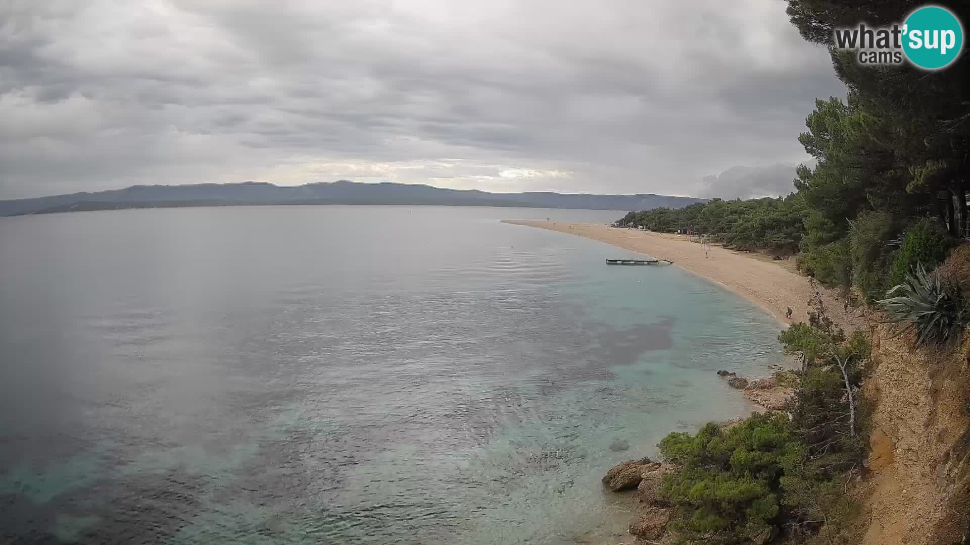 Web kamera Bol Zlatni Rat – Pogled uživo s otoka Brača
