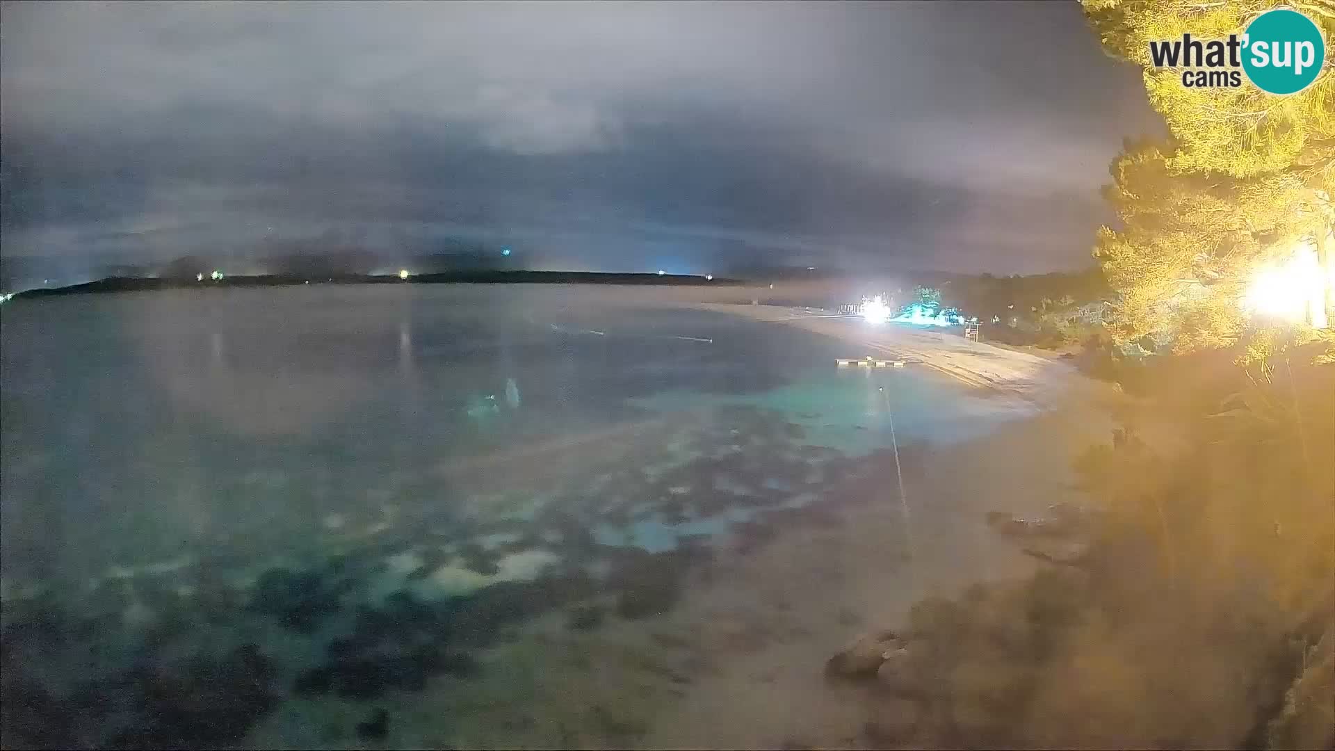 Webcam Bol Zlatni Rat – Vista en vivo desde la isla de Brač