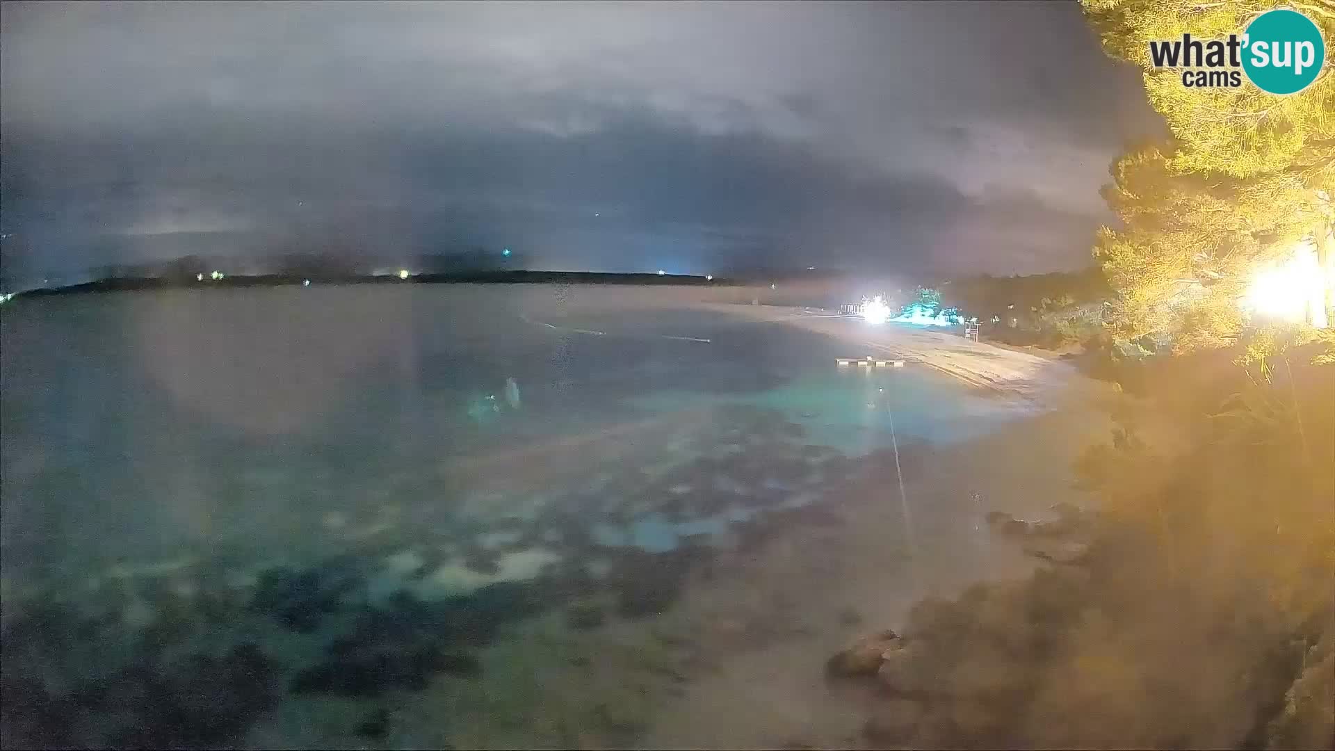 Webcam Bol Zlatni Rat – Vista en vivo desde la isla de Brač