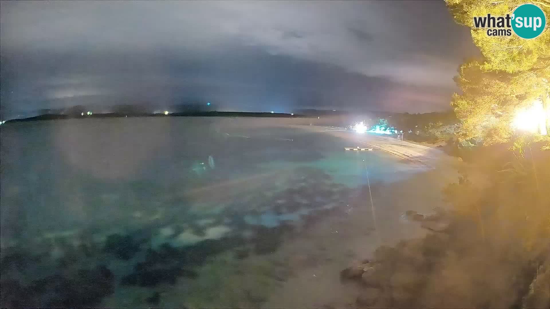 Webcam Bol Zlatni Rat – Vista en vivo desde la isla de Brač