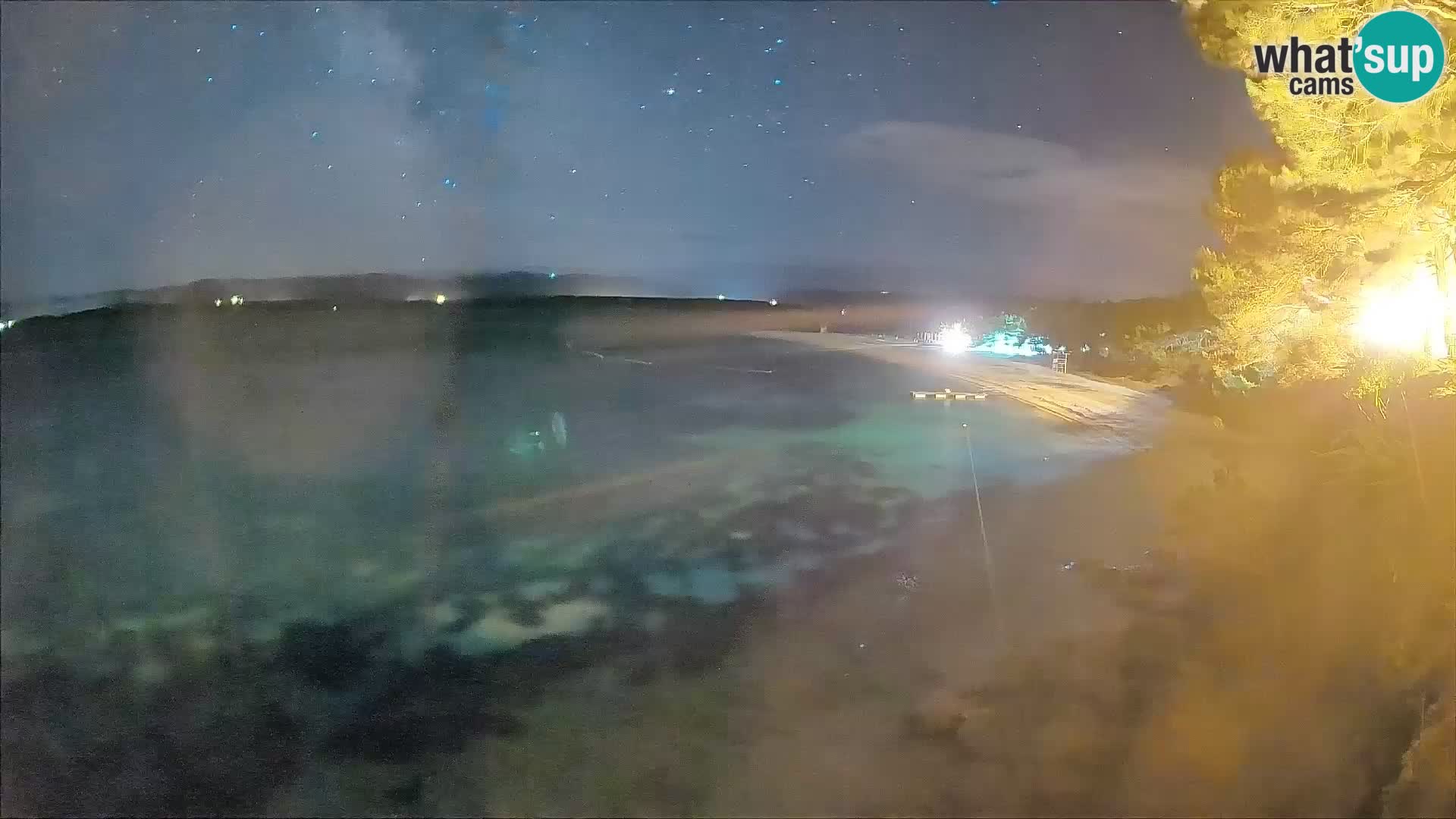 Webcam Bol Zlatni Rat – Vista en vivo desde la isla de Brač