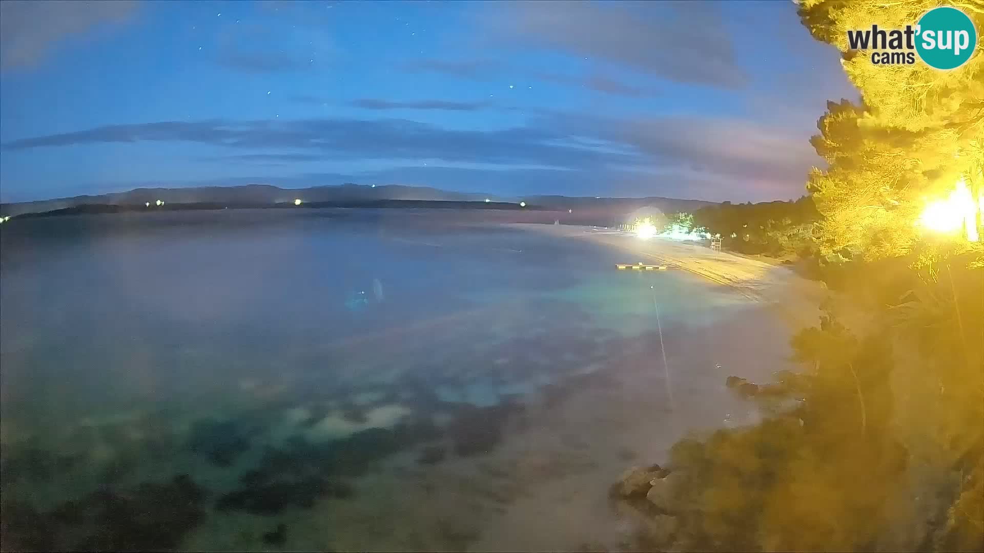 Webcam Zlatni Rat Bol – Liveblick vom berühmten Strand auf Brač