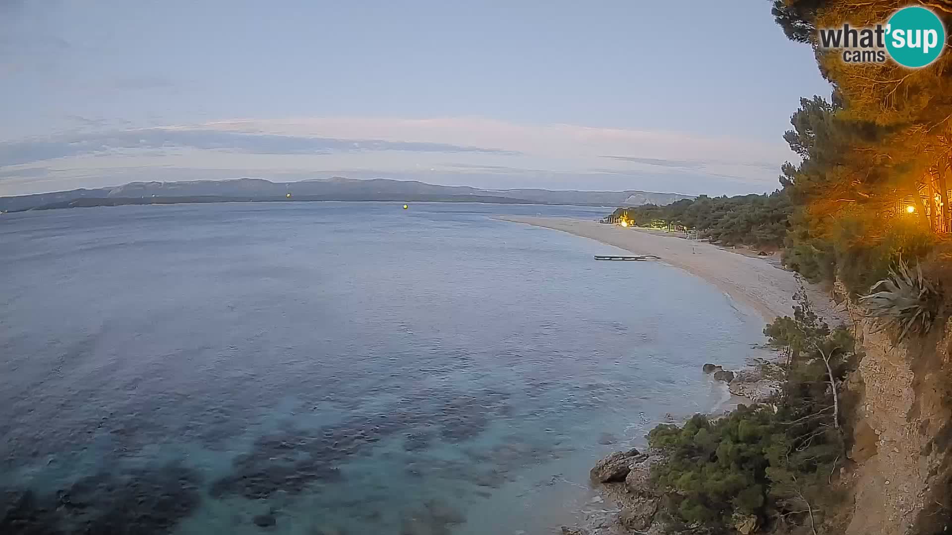 Webcam Bol Zlatni Rat – Vue en direct depuis l’île de Brač