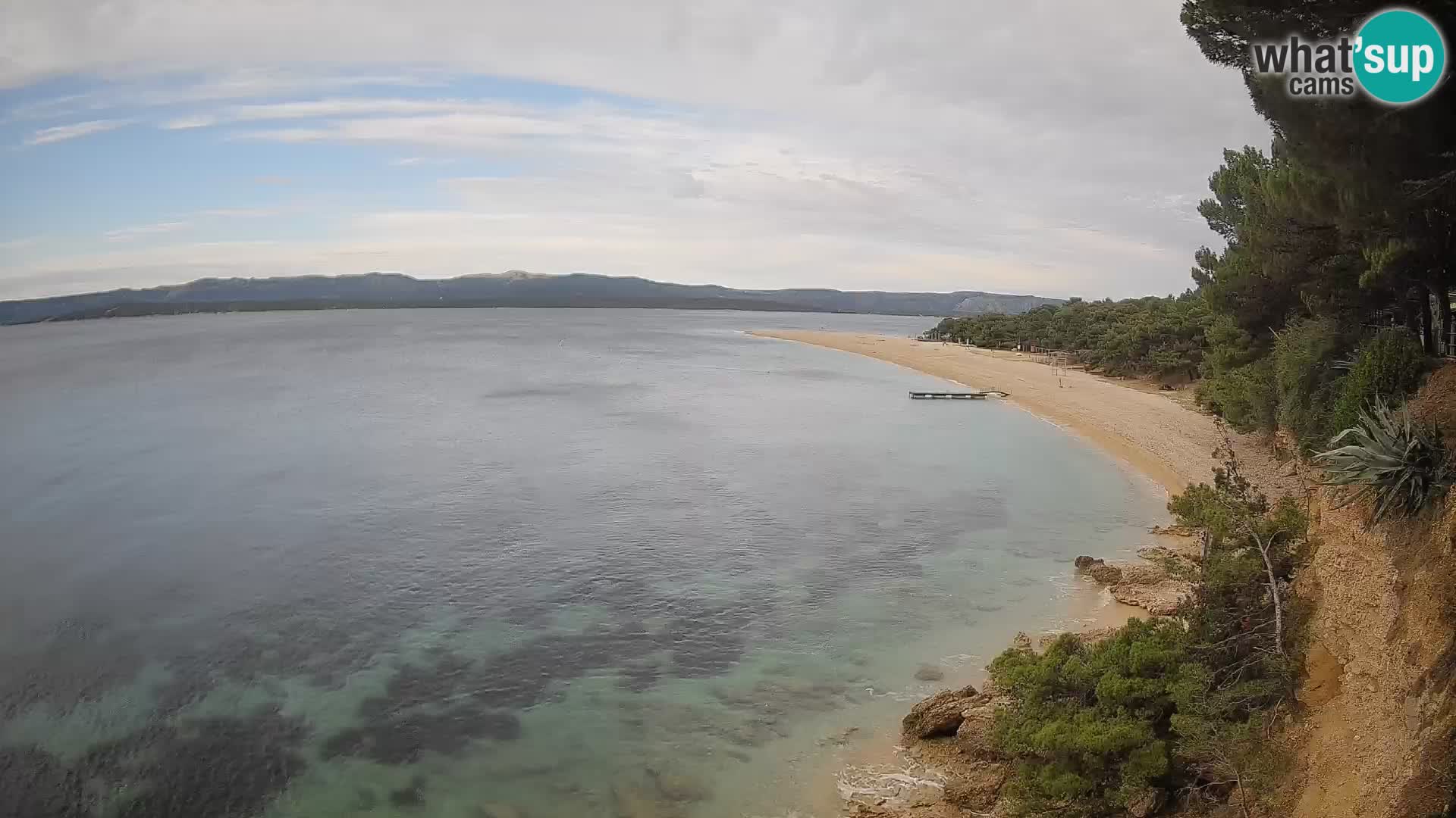 Webcam Bol Zlatni Rat – Live View from Brač Island