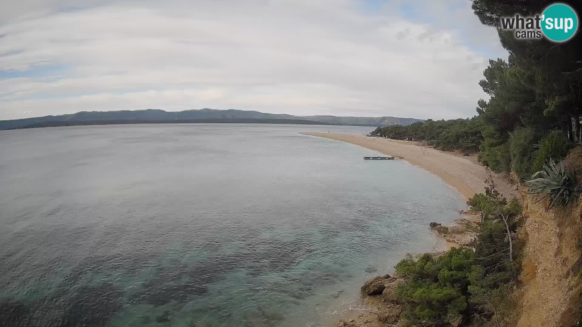Webcam Bol Zlatni Rat – Live View from Brač Island