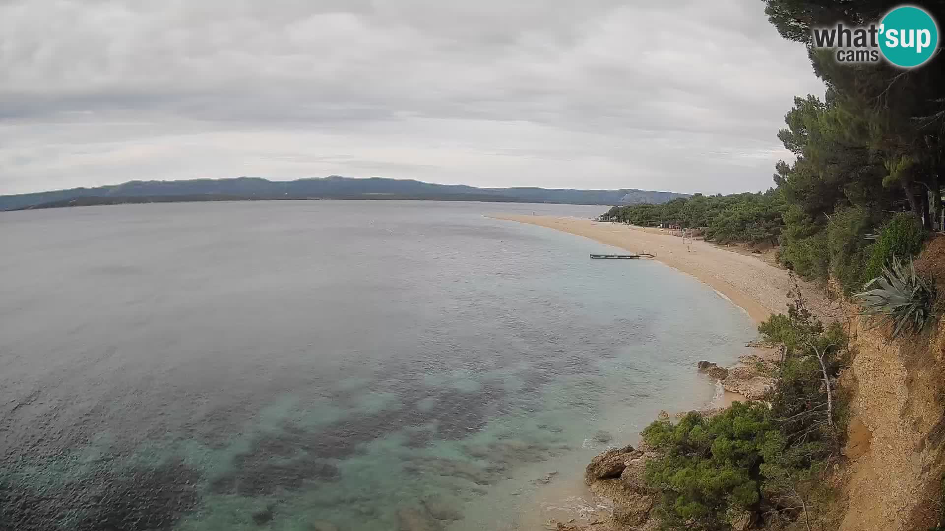 Webcam Bol Zlatni Rat – Live View from Brač Island