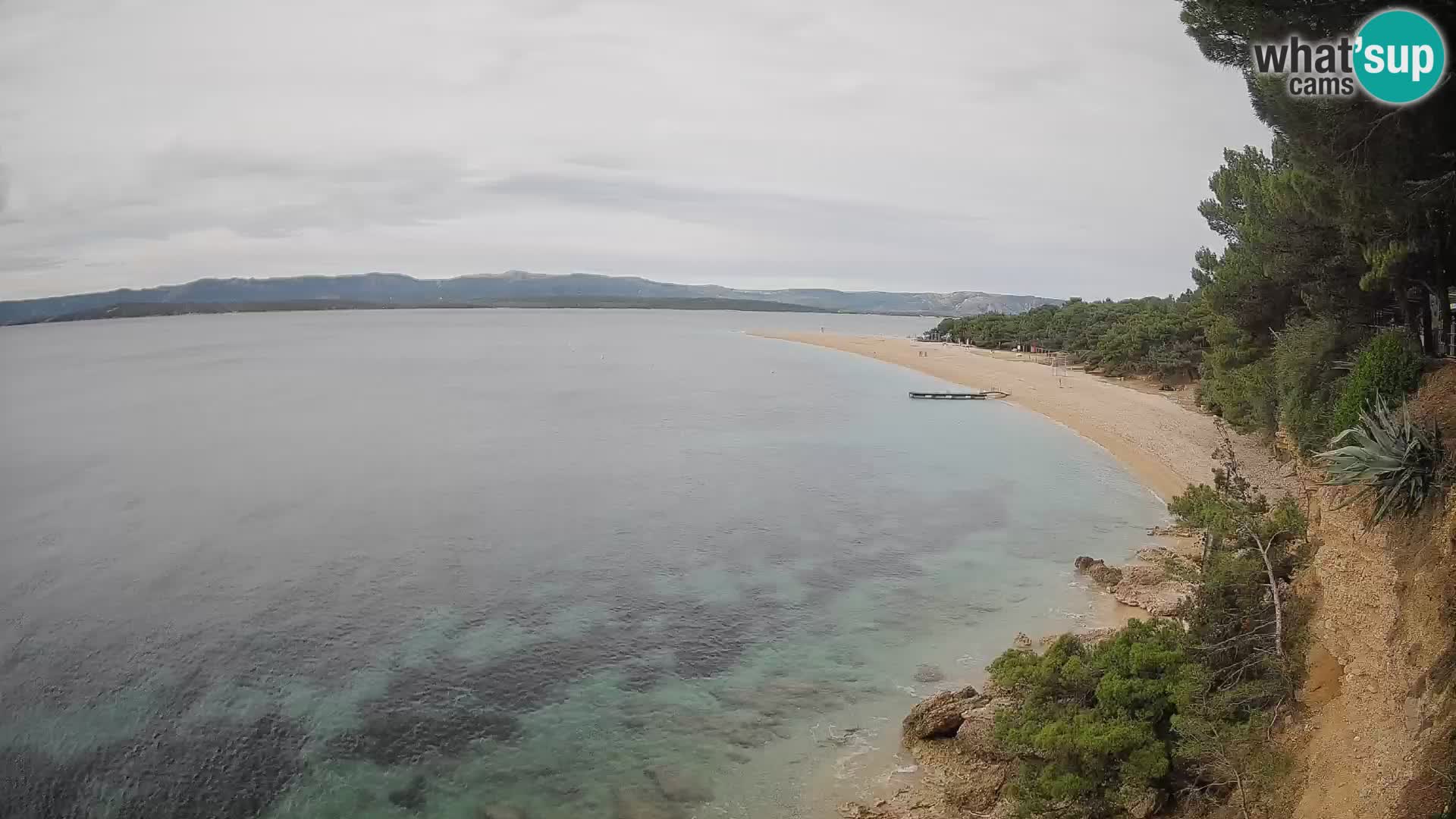 Webcam Bol Zlatni Rat – Live View from Brač Island