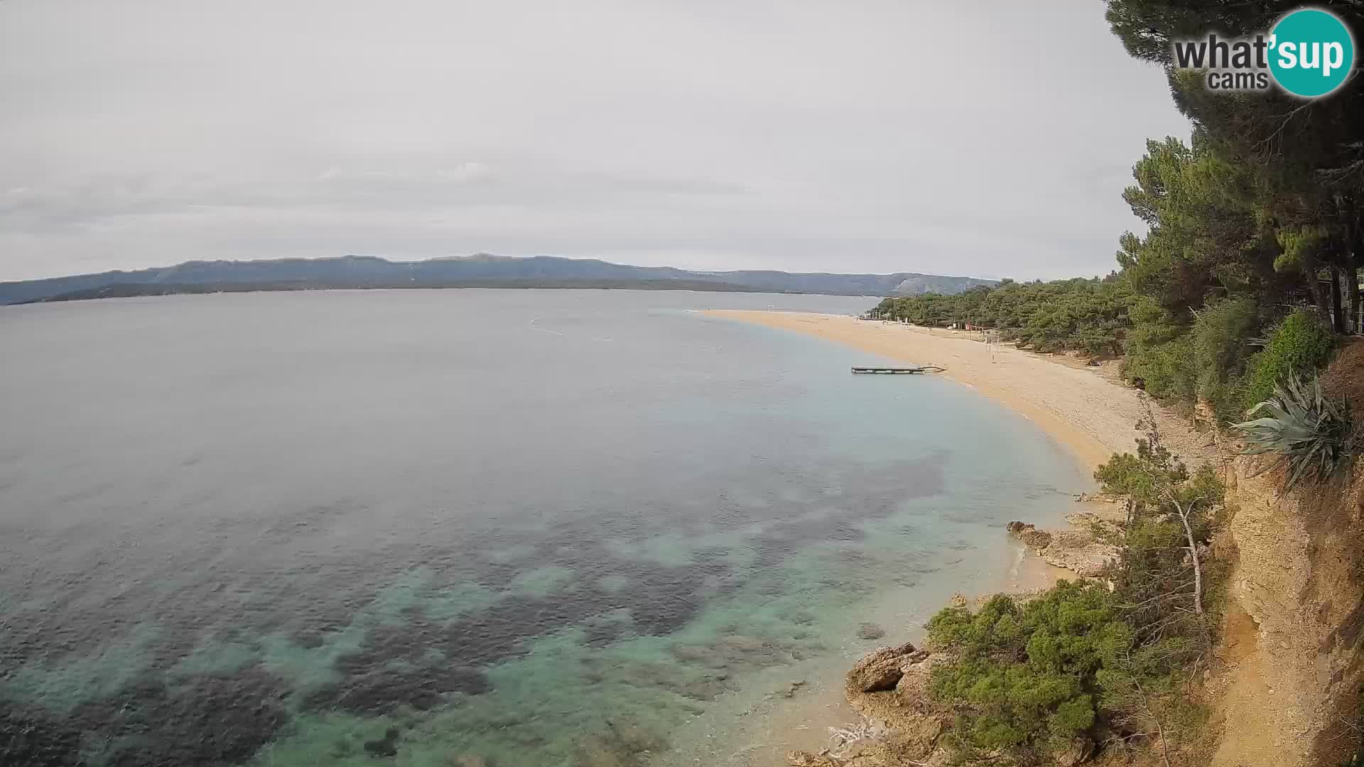 Webcam Bol Zlatni Rat – Live View from Brač Island