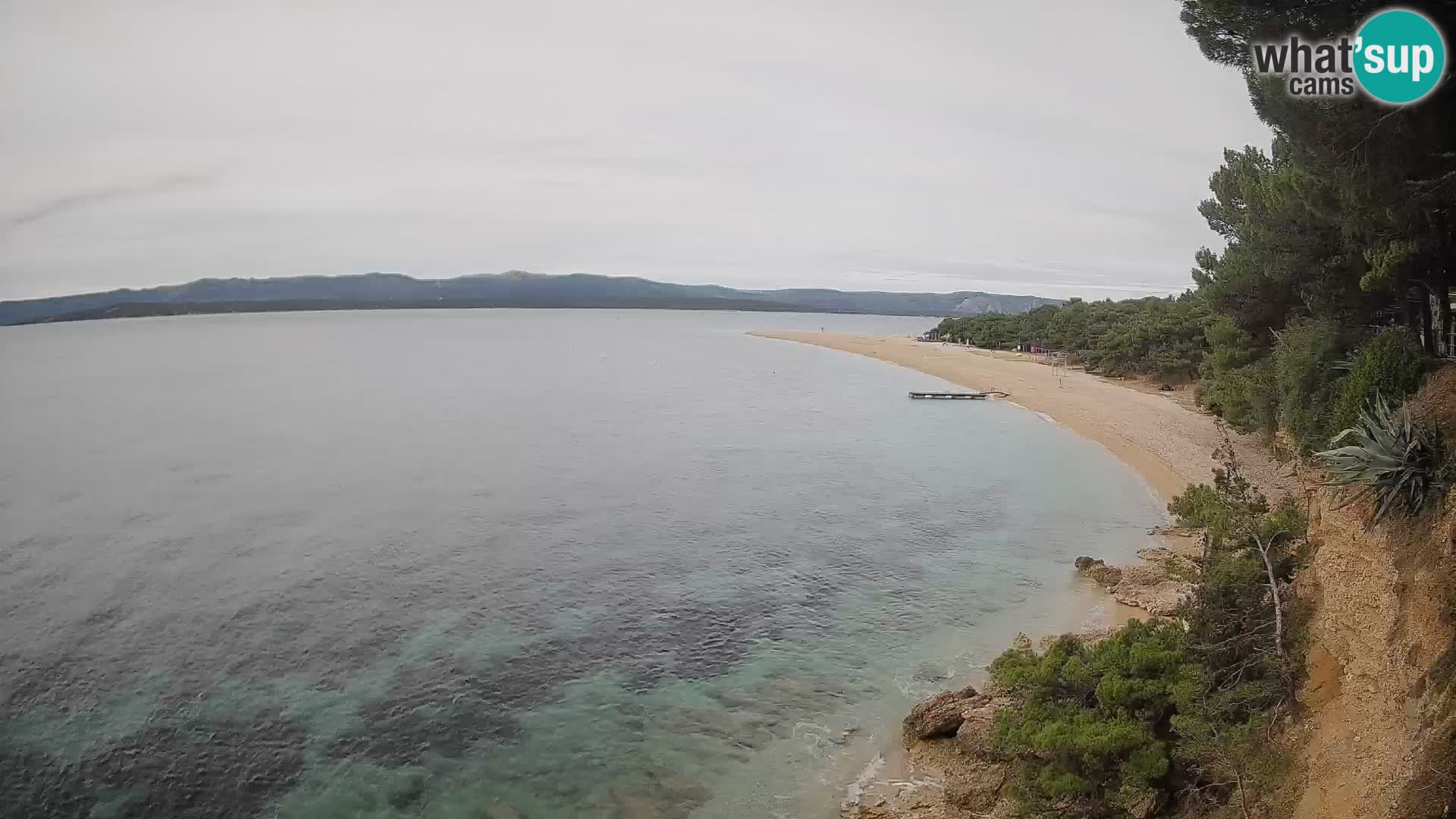 Webcam Bol Zlatni Rat – Live View from Brač Island