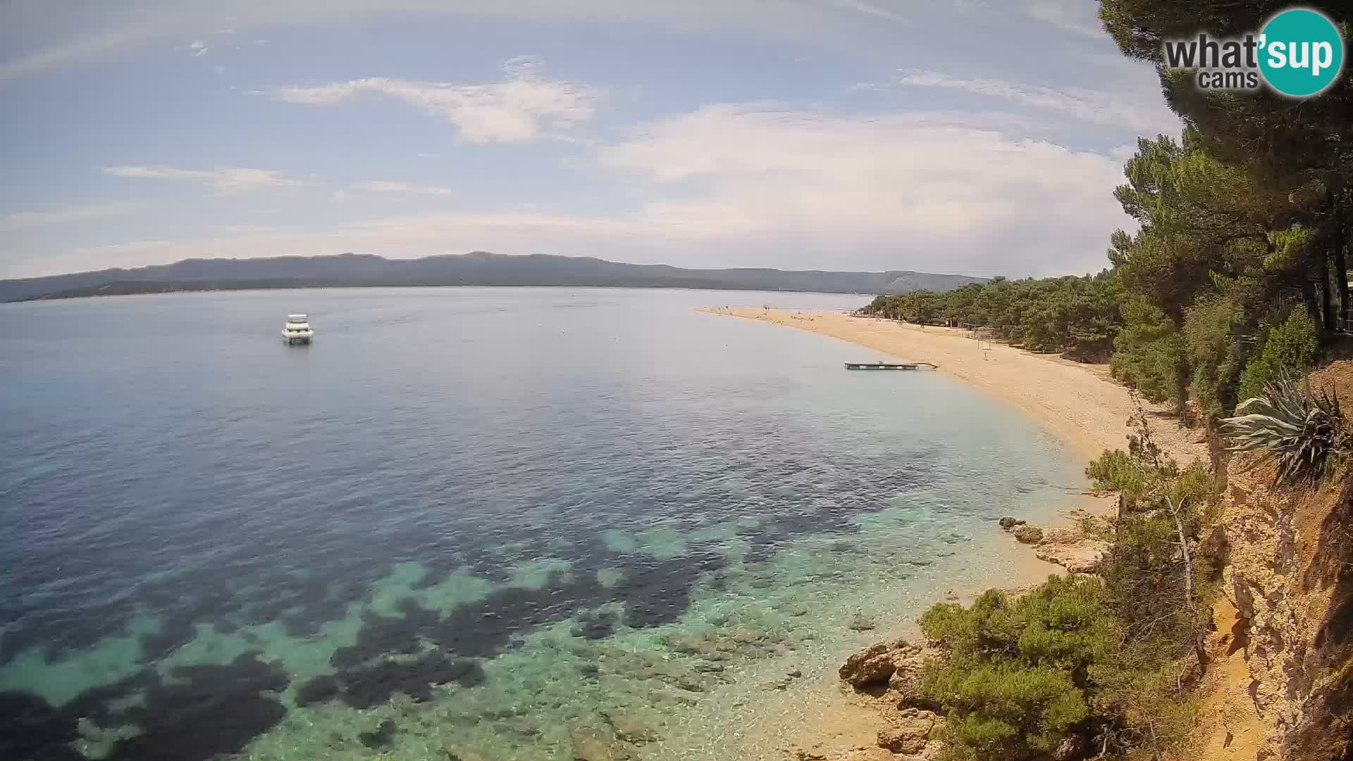 Webcam Bol Zlatni Rat – Live View from Brač Island