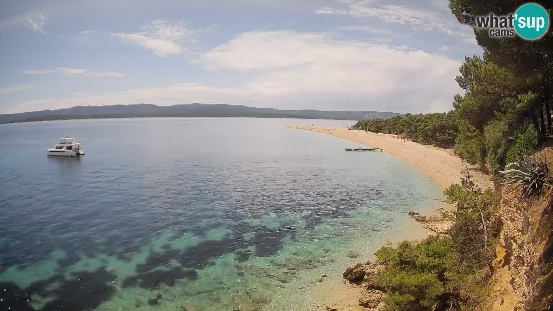Webcam Bol Zlatni Rat – Live View from Brač Island