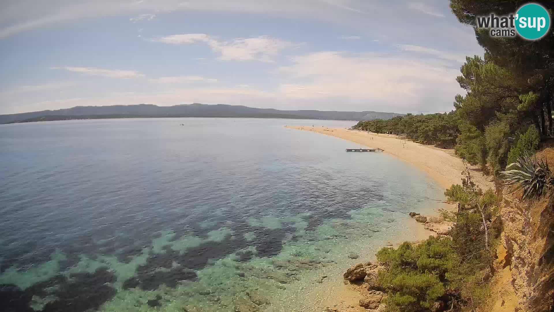 Webcam Bol Zlatni Rat – Diretta dalla spiaggia più famosa di Brač