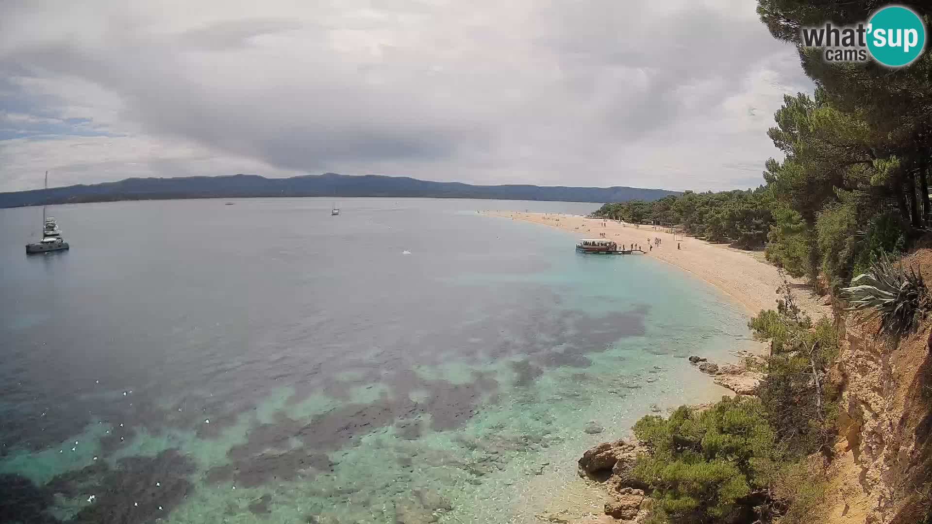 Webcam Bol Zlatni Rat – Live View from Brač Island