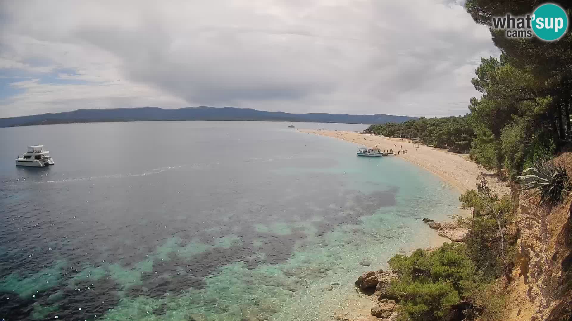 Webcam Bol Zlatni Rat – Vue en direct depuis l’île de Brač