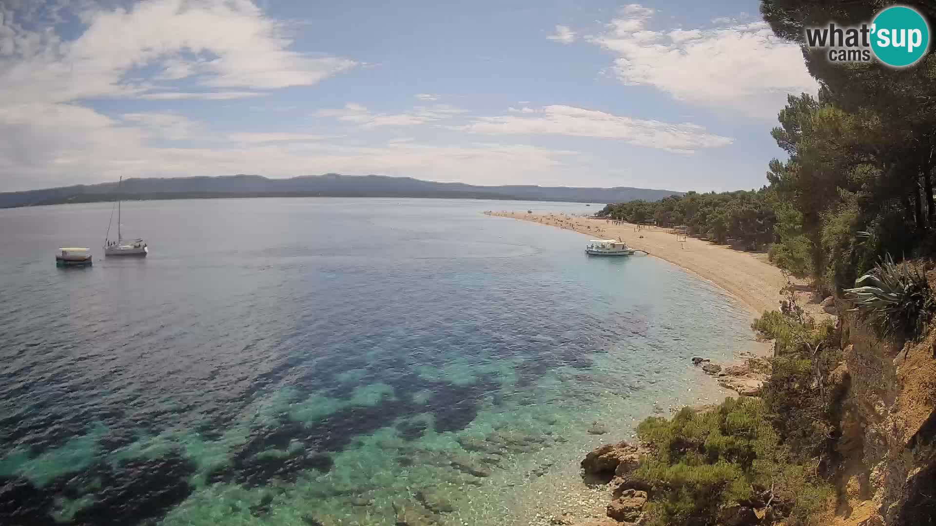 Webcam Bol Zlatni Rat – Live View from Brač Island