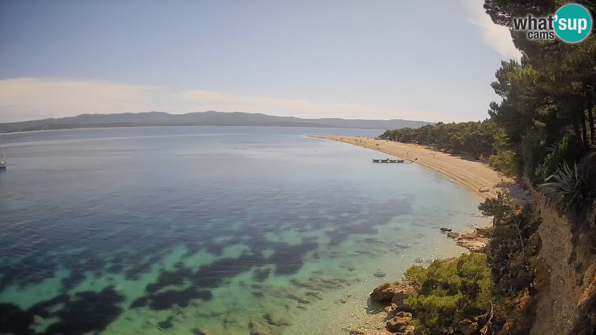 Webcam Bol Zlatni Rat – Live View from Brač Island