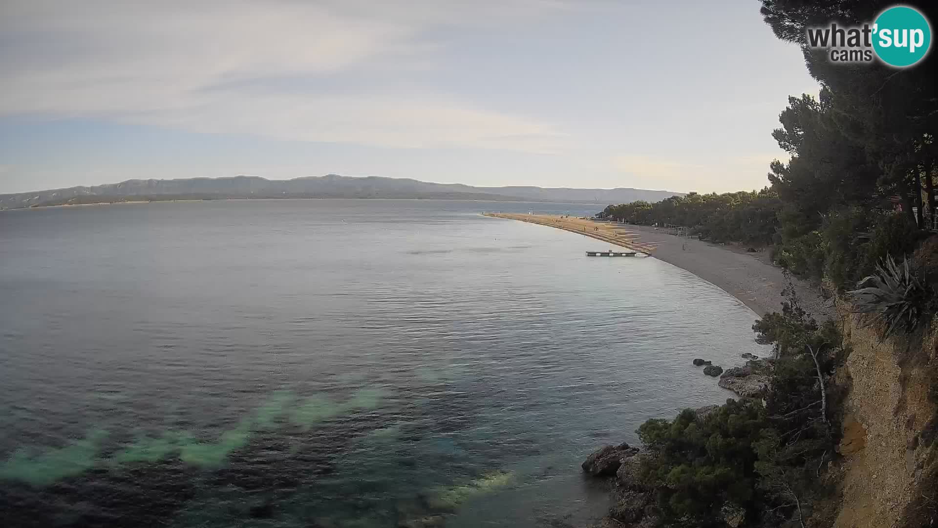 Webcam Bol Zlatni Rat – Vue en direct depuis l’île de Brač